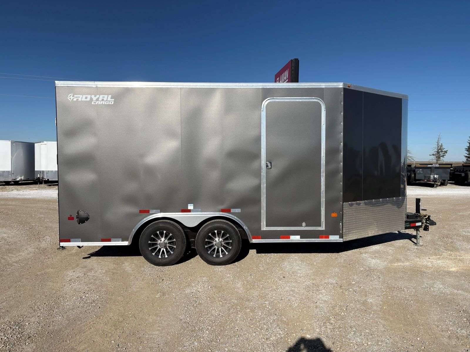 2027 Royal 8'x14' + 4' Lowboy Enclosed Sled Trailer