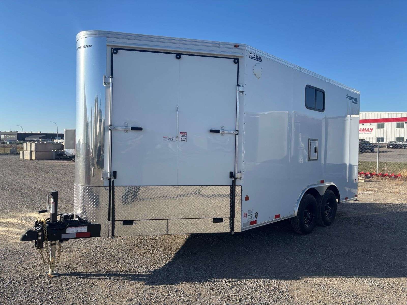 2027 Royal 8'x14' + 4' Lowboy Enclosed Sled Trailer