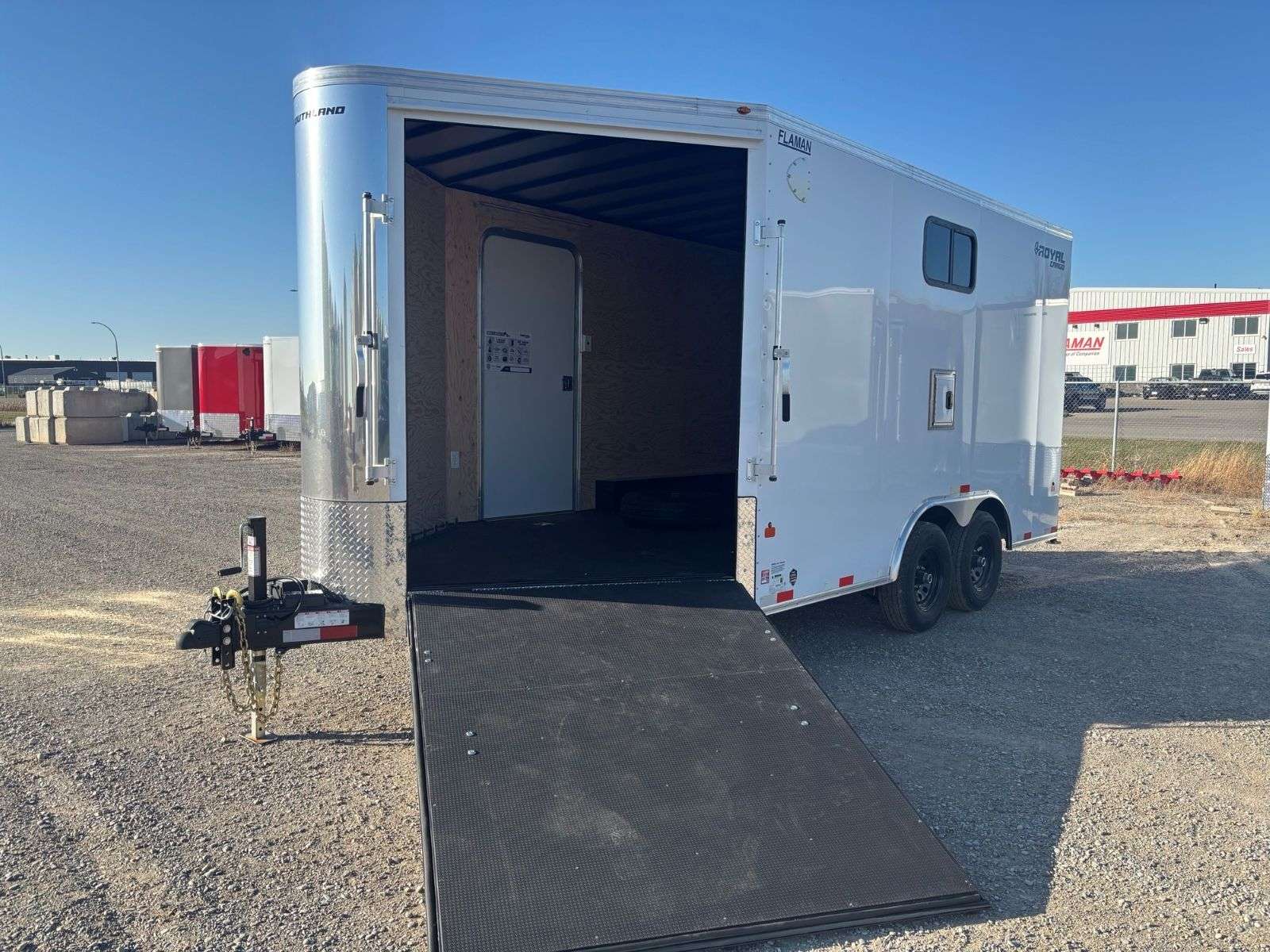 2027 Royal 8'x14' + 4' Lowboy Enclosed Sled Trailer