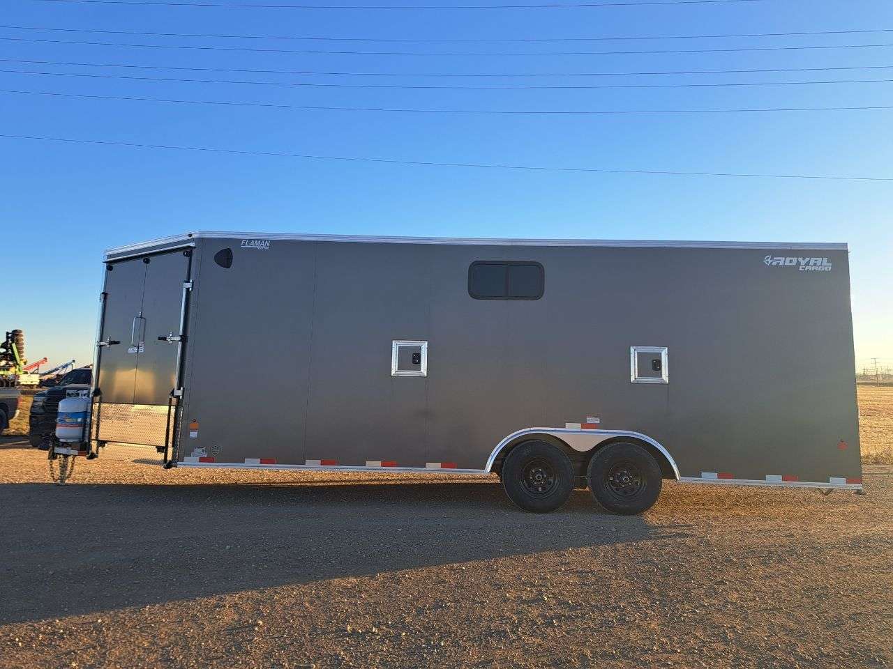 2027 Royal Cargo 8'6" x 22' + 4' V-Nose Toy Hauler Trailer