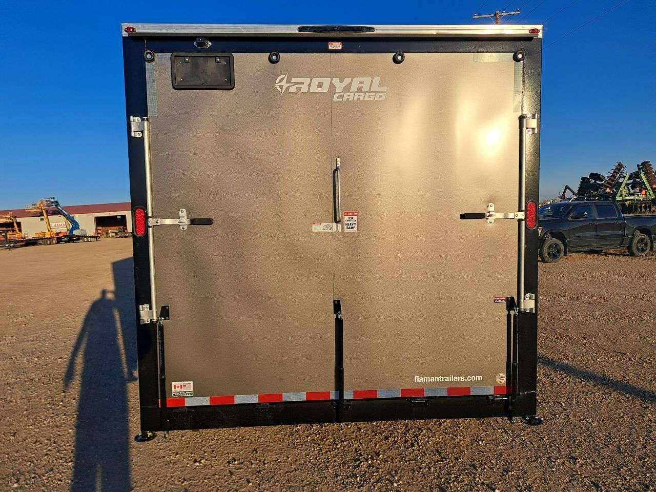 2027 Royal Cargo 8'6" x 22' + 4' V-Nose Toy Hauler Trailer