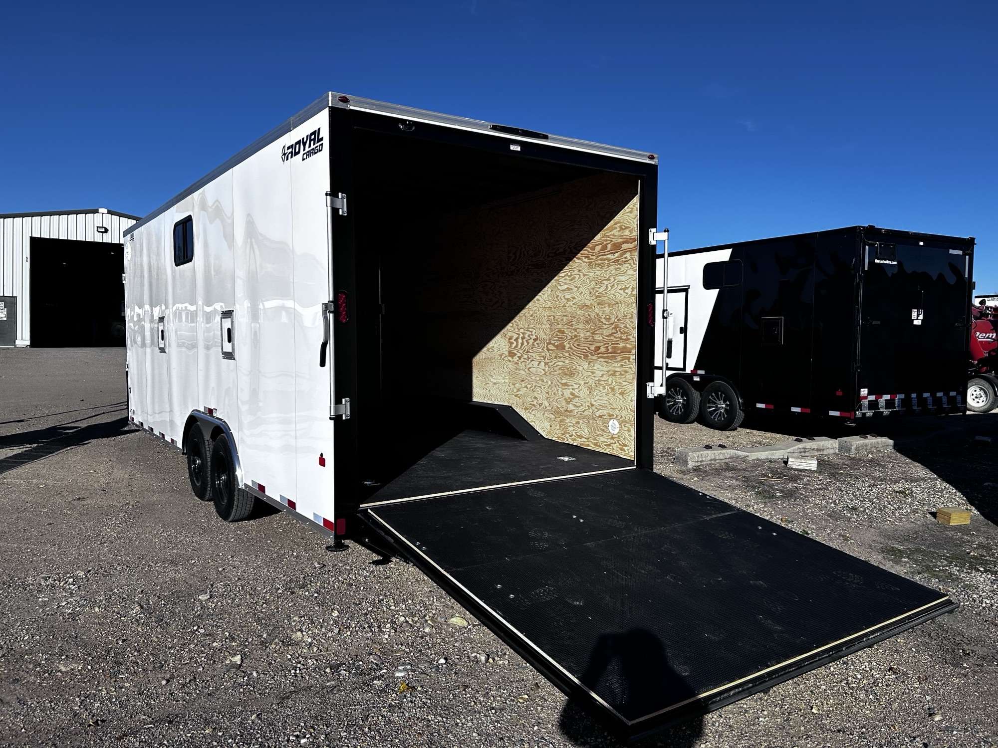 2027 Royal Cargo 8'6" x 22' + 4' V-Nose Toy Hauler Trailer