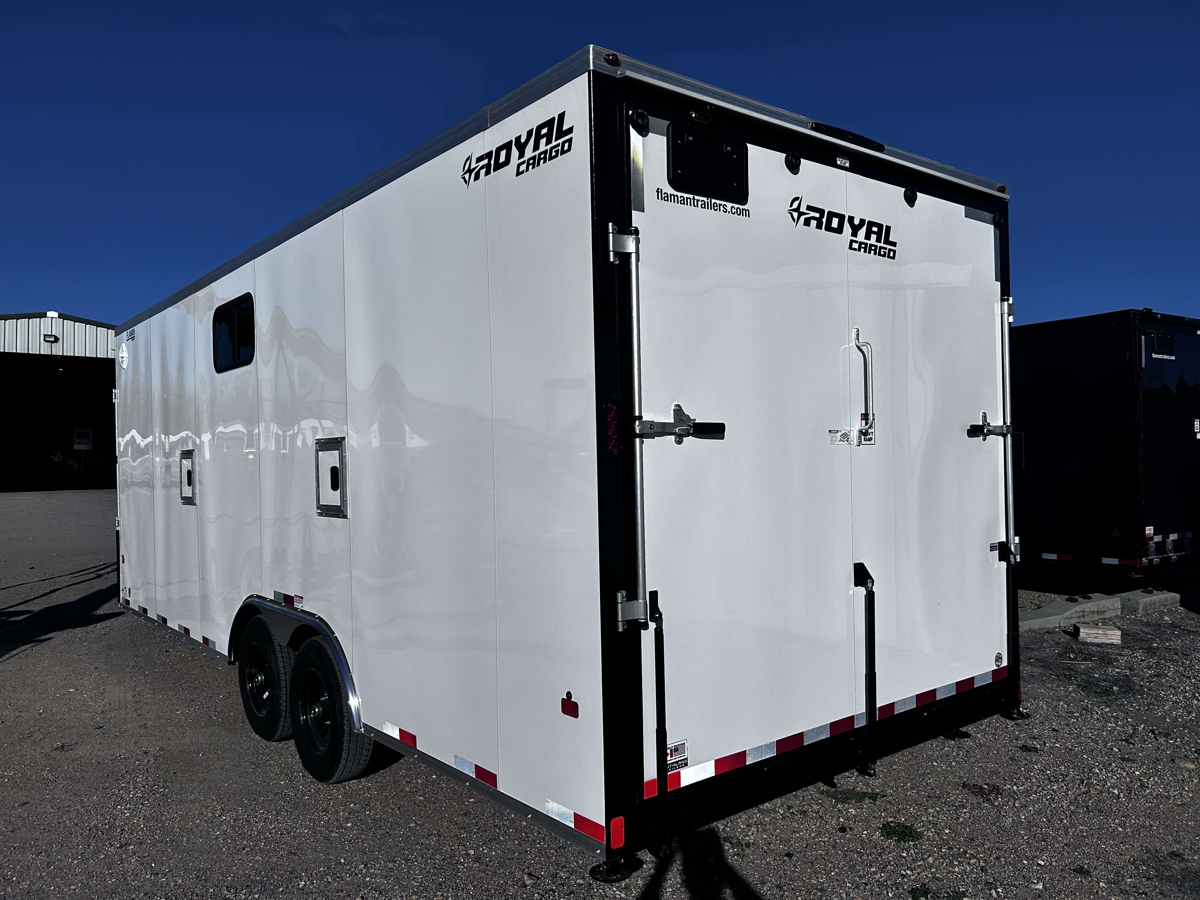 2027 Royal Cargo 8'6" x 22' + 4' V-Nose Toy Hauler Trailer