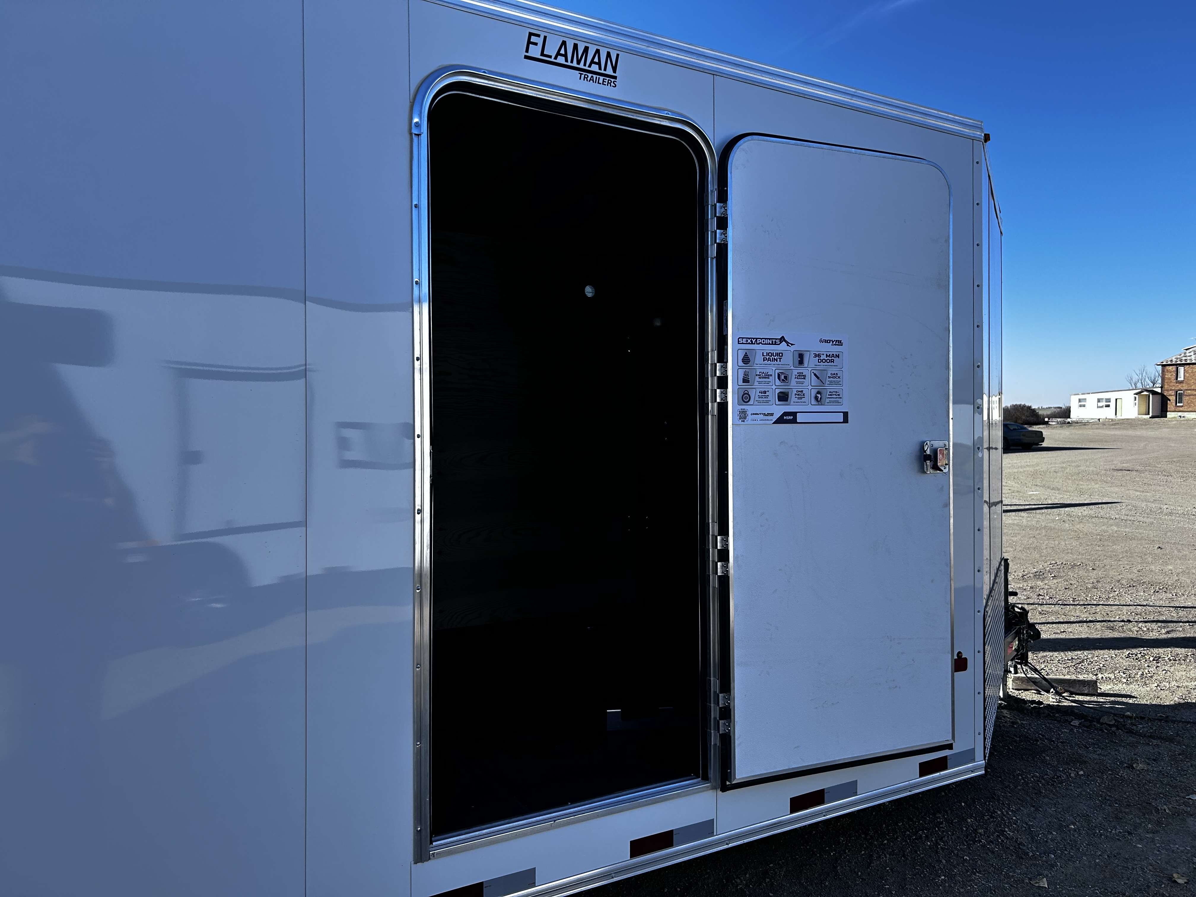 2027 Royal Cargo 8'6" x 22' + 4' V-Nose Toy Hauler Trailer