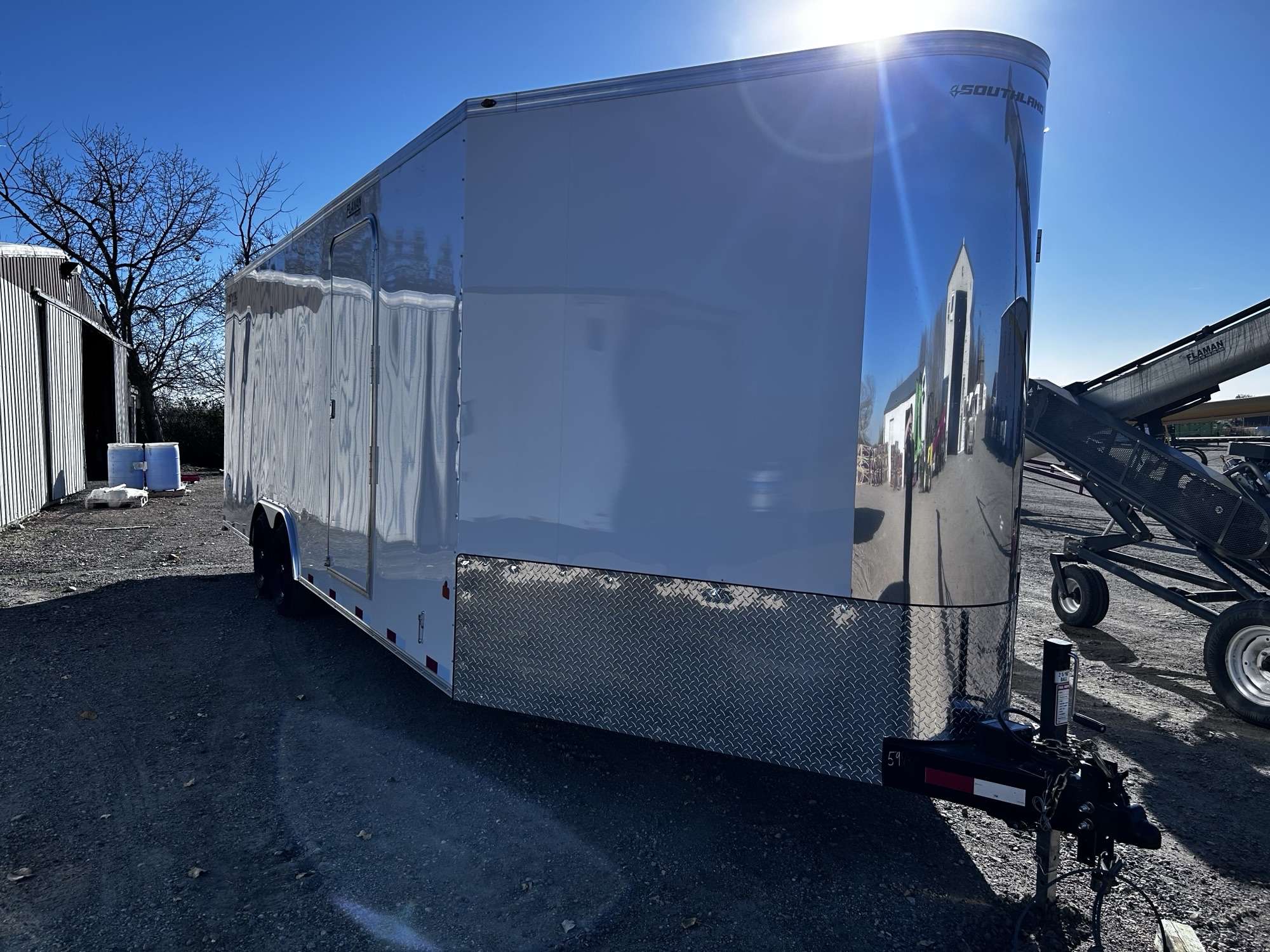 2027 Royal Cargo 8'6" x 22' + 4' V-Nose Toy Hauler Trailer