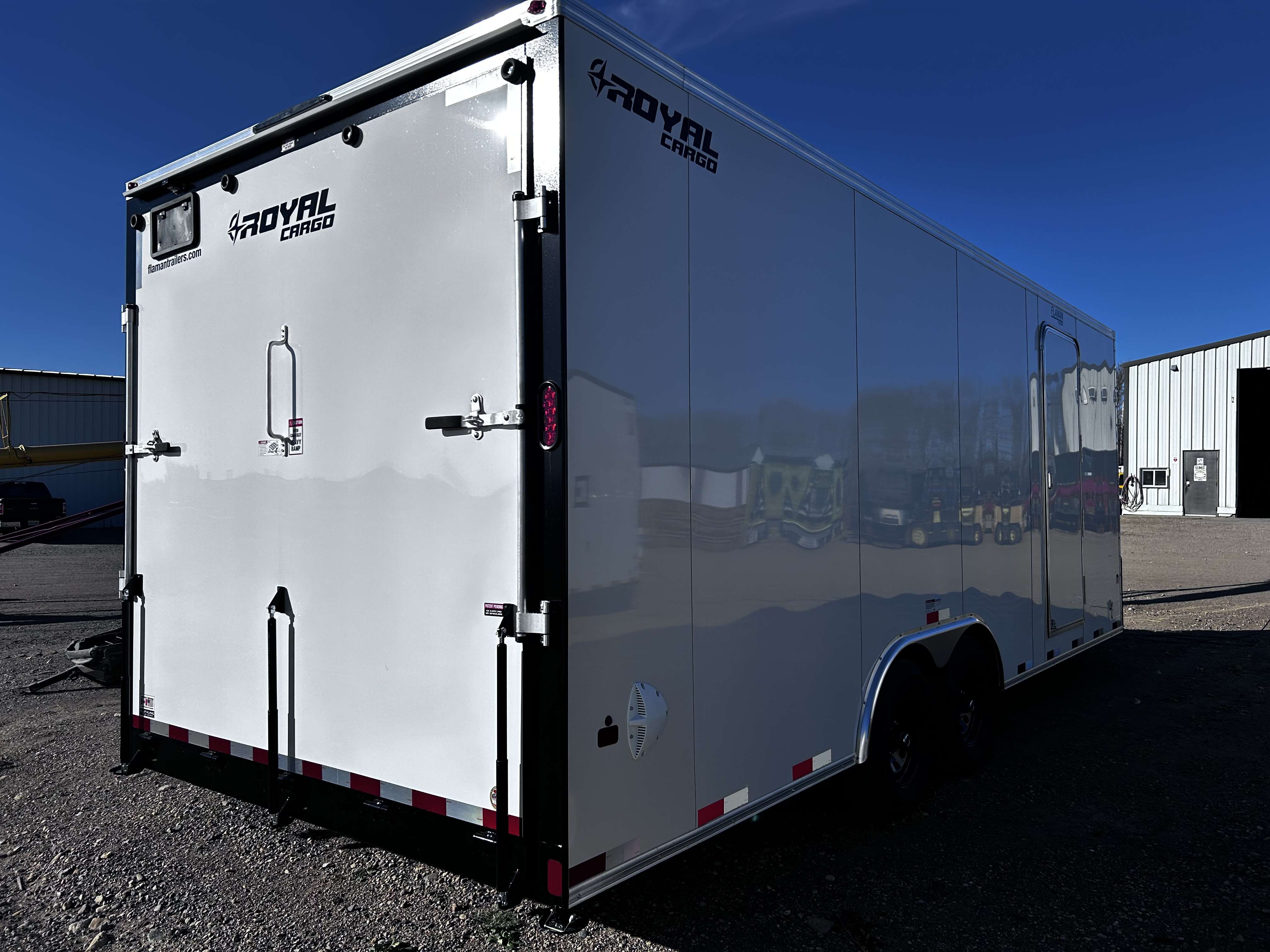 2027 Royal Cargo 8'6" x 22' + 4' V-Nose Toy Hauler Trailer