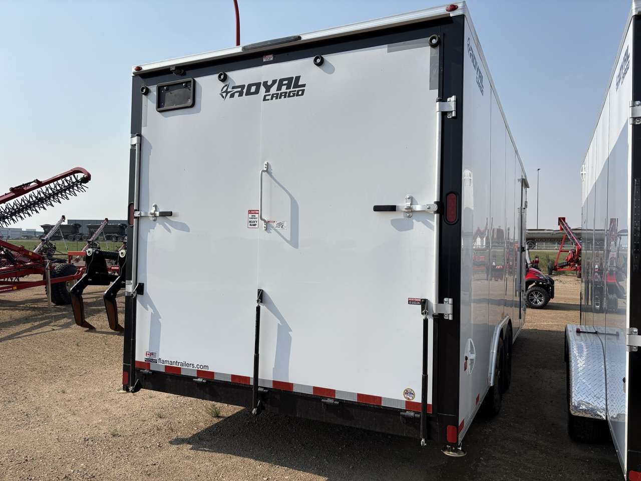 2027 Royal LARC 8'6" x 20' + V-Nose Car Hauler Trailer