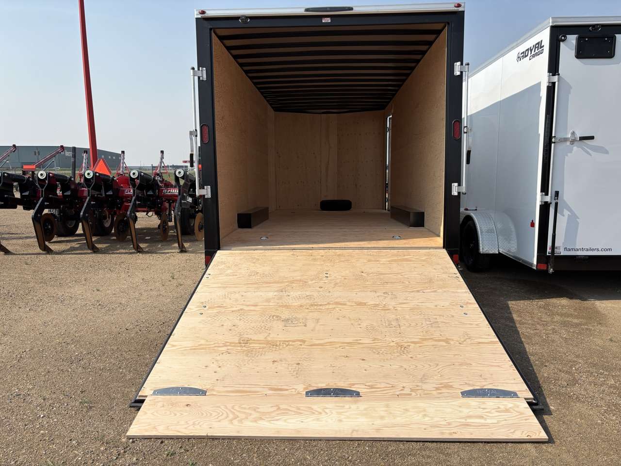 2027 Royal LARC 8'6" x 20' + V-Nose Car Hauler Trailer