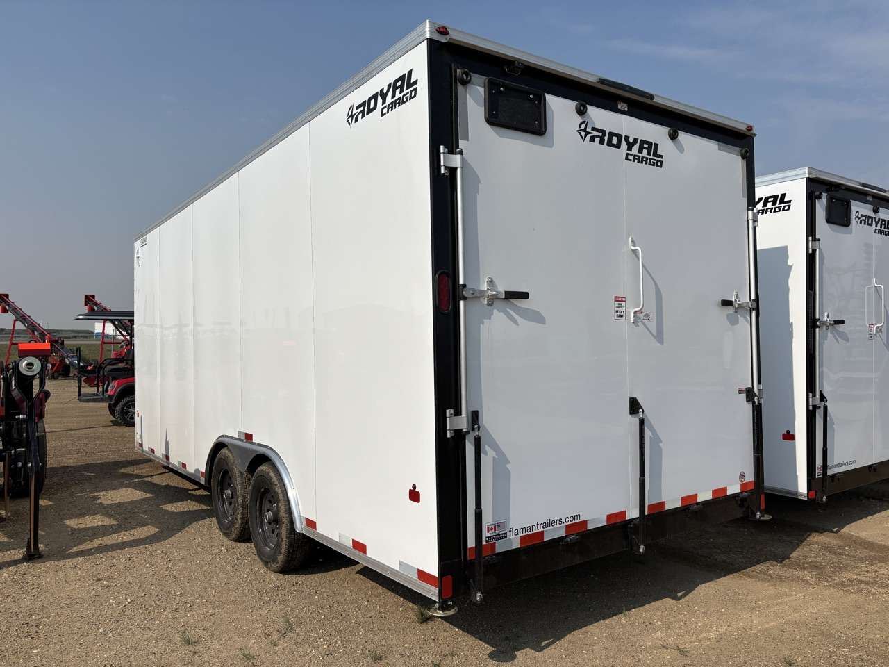 2027 Royal LARC 8'6" x 20' + V-Nose Car Hauler Trailer