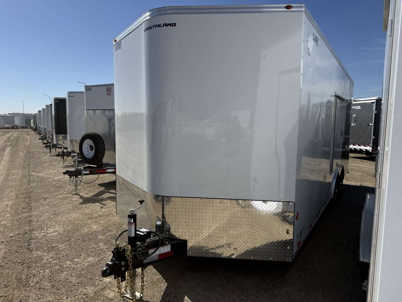 2027 Royal LARC 8'6" x 20' + V-Nose Car Hauler Trailer