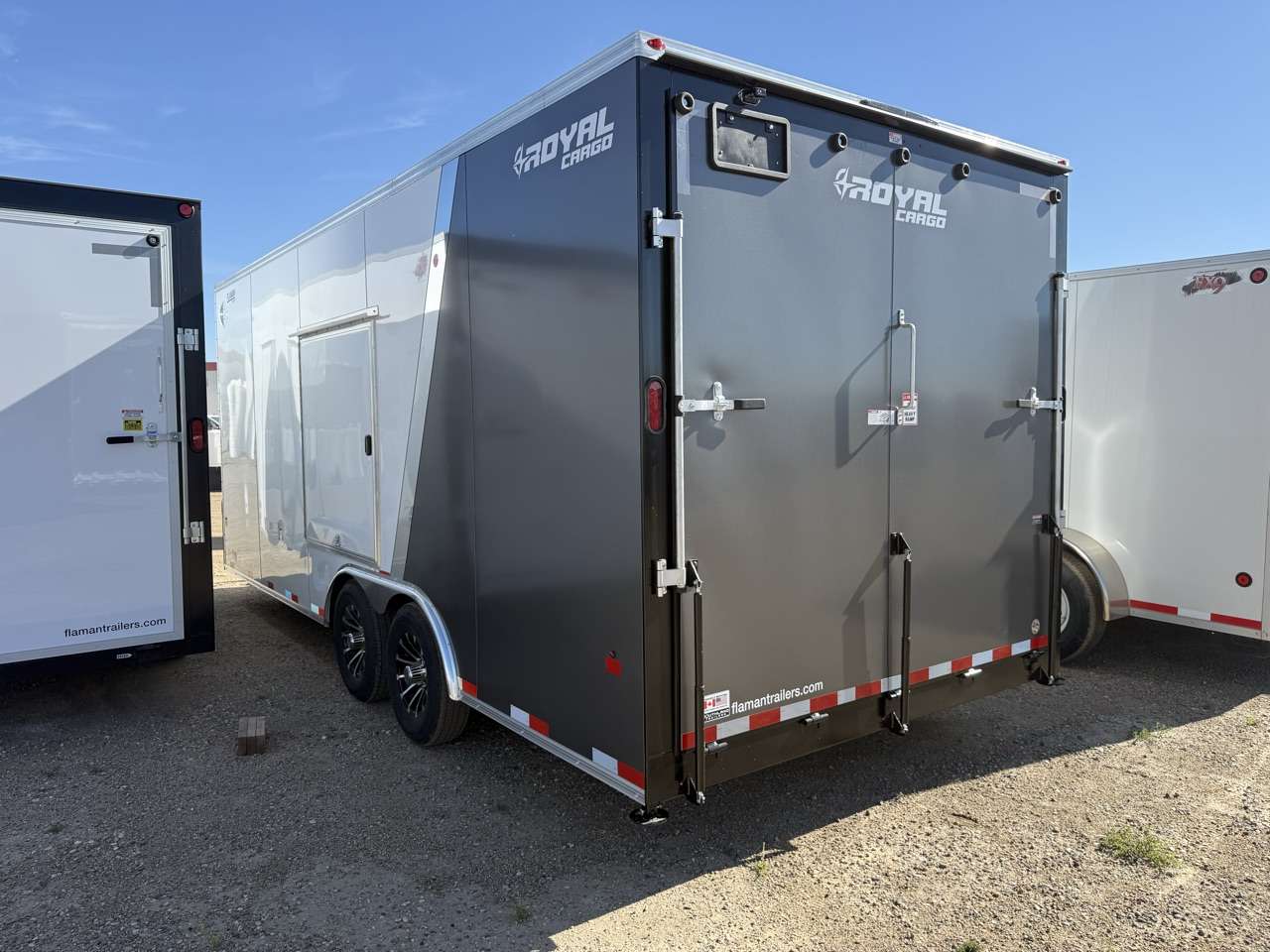 2027 Royal LARC 8'6" x 20' + V-Nose Car Hauler Trailer