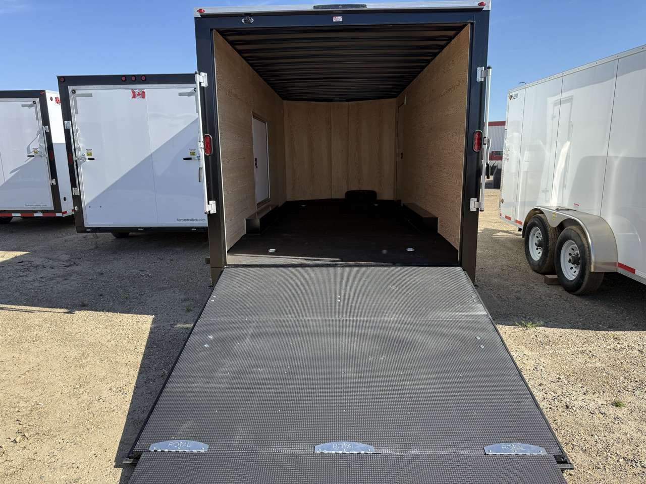 2027 Royal LARC 8'6" x 20' + V-Nose Car Hauler Trailer