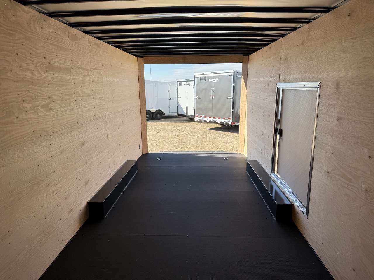 2027 Royal LARC 8'6" x 20' + V-Nose Car Hauler Trailer