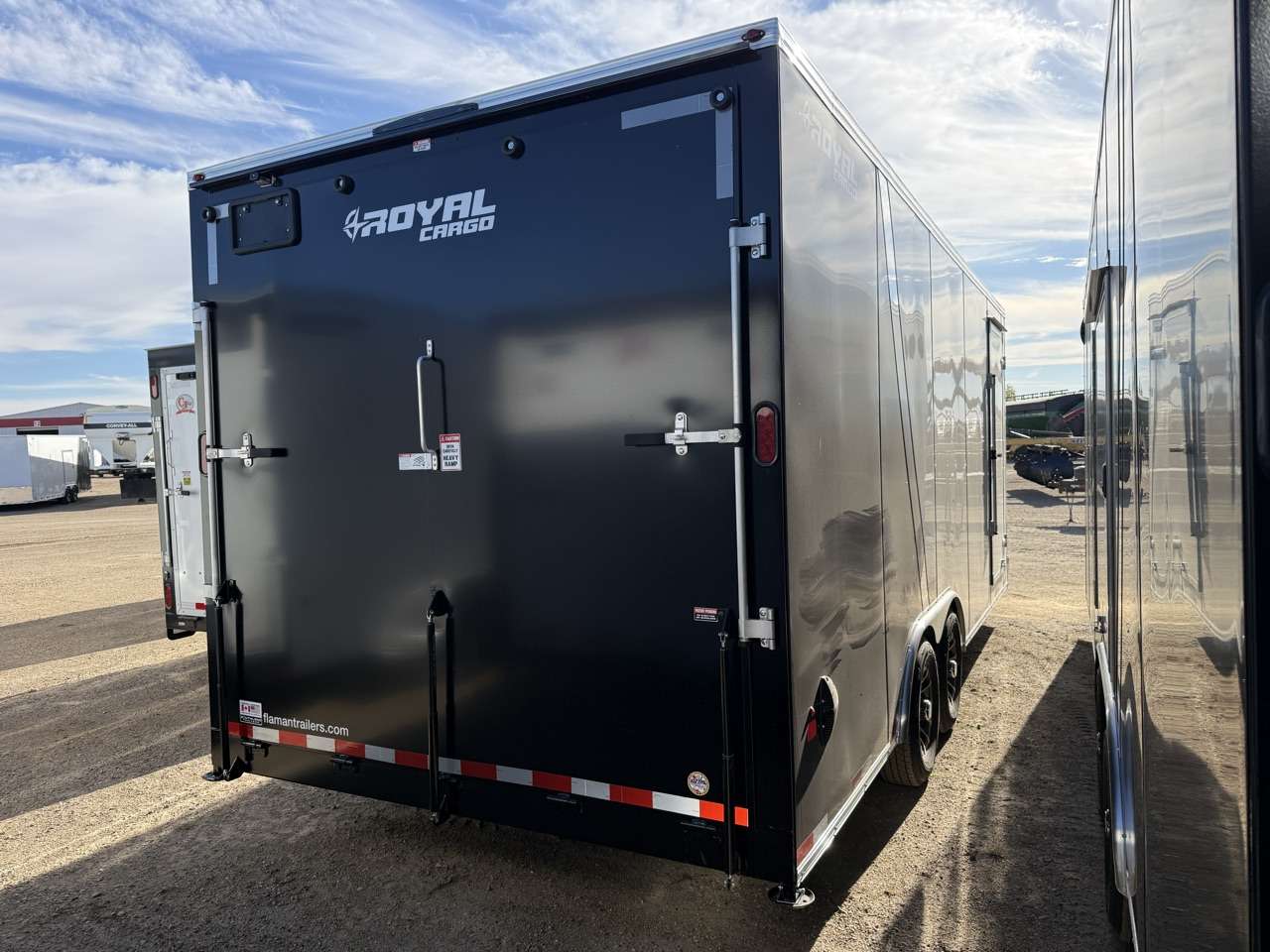 2027 Royal LARC 8'6" x 20' + V-Nose Car Hauler Trailer