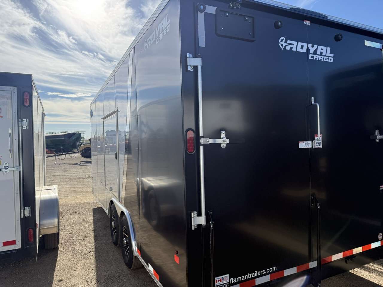 2027 Royal LARC 8'6" x 20' + V-Nose Car Hauler Trailer