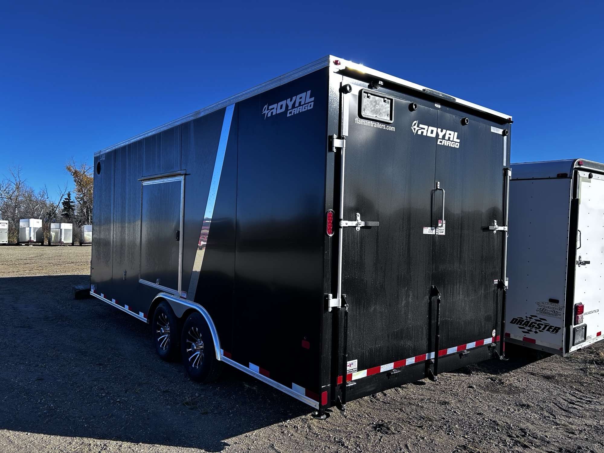 2027 Royal LARC 8'6" x 20' + V-Nose Car Hauler Trailer