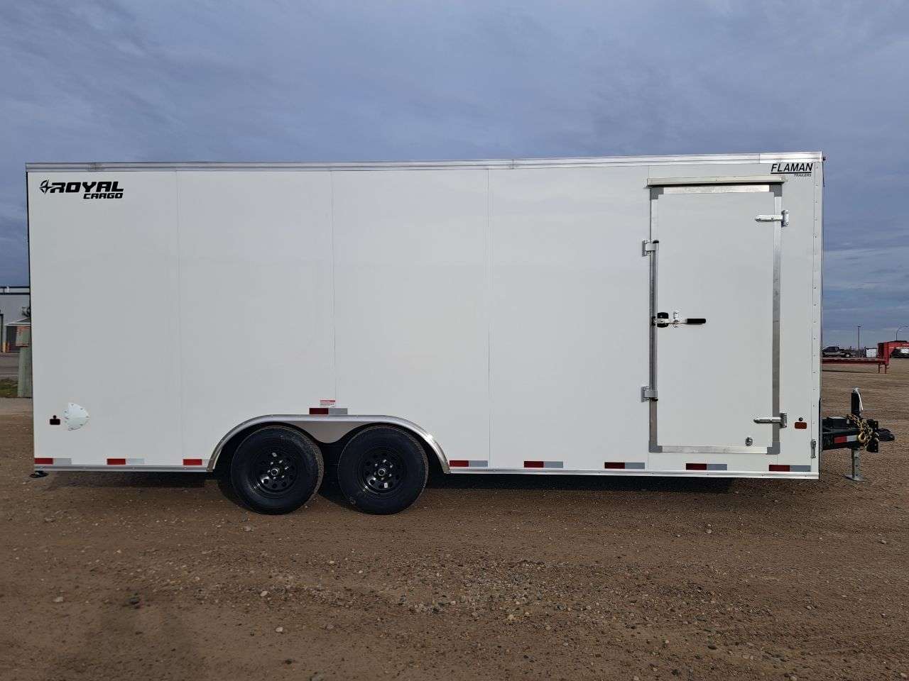 2027 Royal LARC 8'6" x 20' + V-Nose Car Hauler Trailer