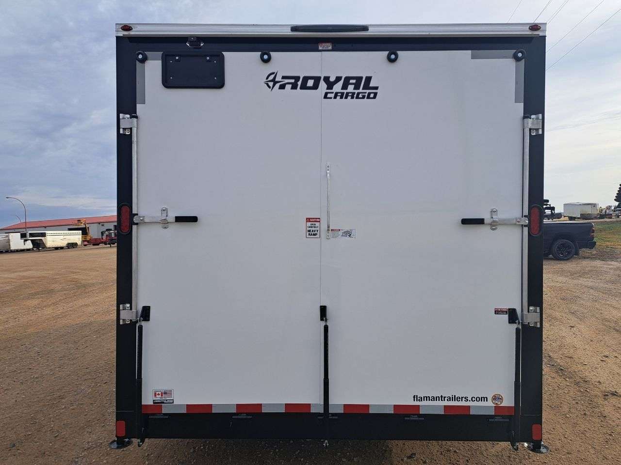2027 Royal LARC 8'6" x 20' + V-Nose Car Hauler Trailer