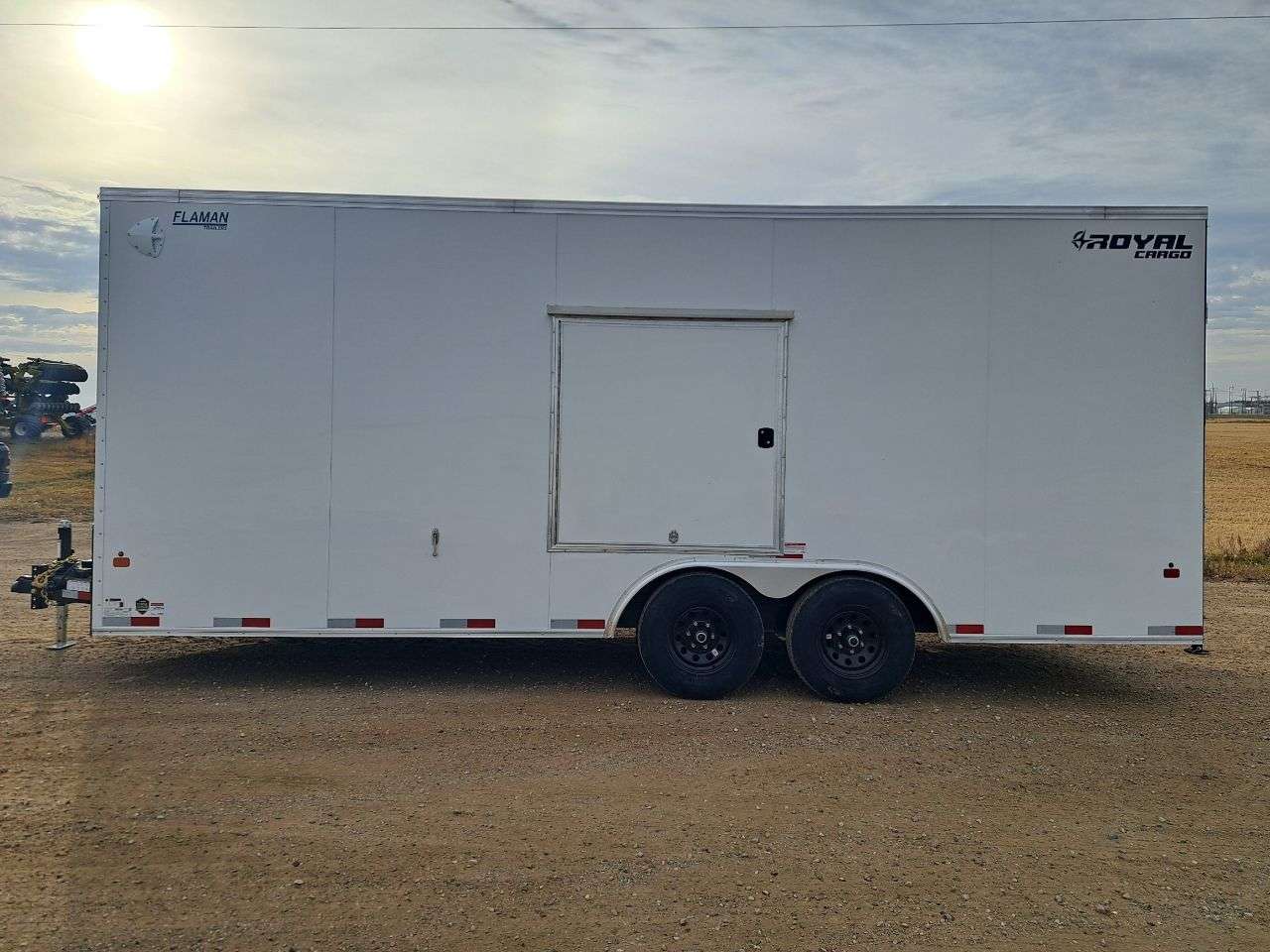 2027 Royal LARC 8'6" x 20' + V-Nose Car Hauler Trailer