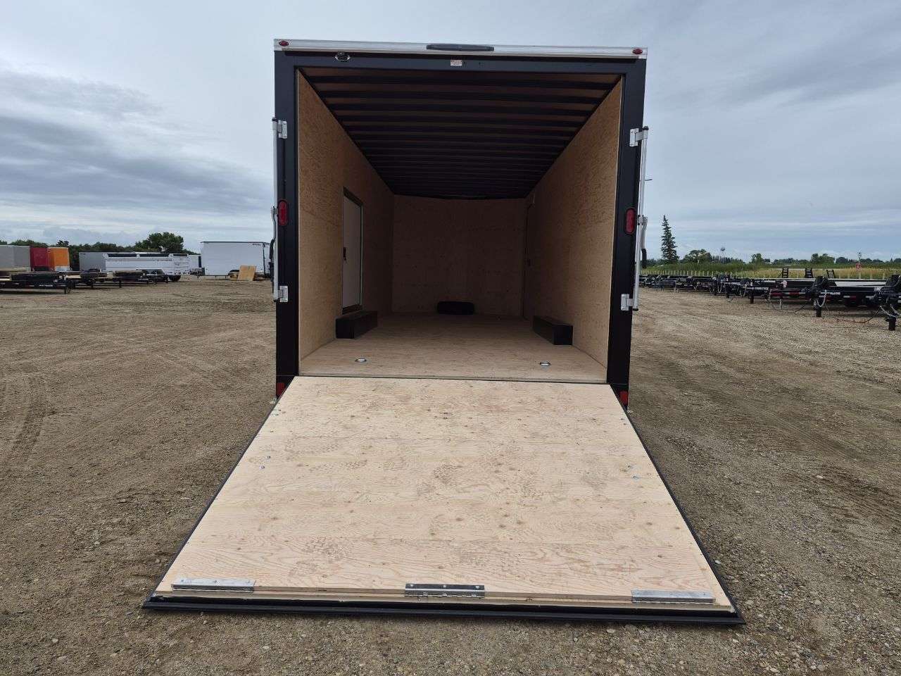 2027 Royal LARC 8'6" x 24' + V-Nose Car Hauler Trailer