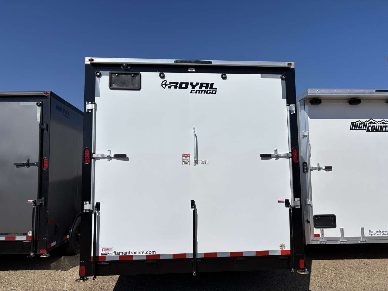 2027 Royal LARC 8'6" x 24' + V-Nose Car Hauler Trailer
