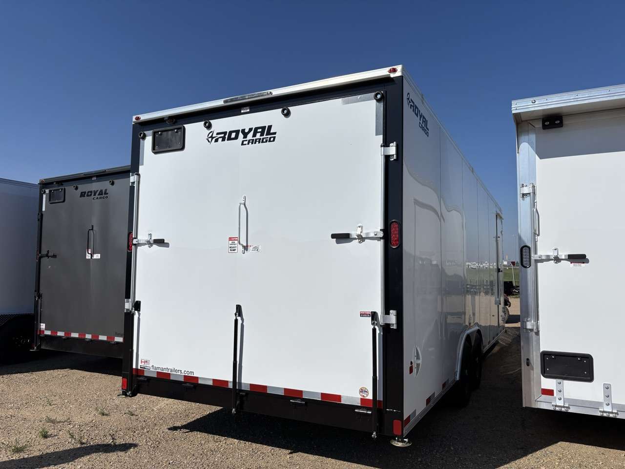 2027 Royal LARC 8'6" x 24' + V-Nose Car Hauler Trailer