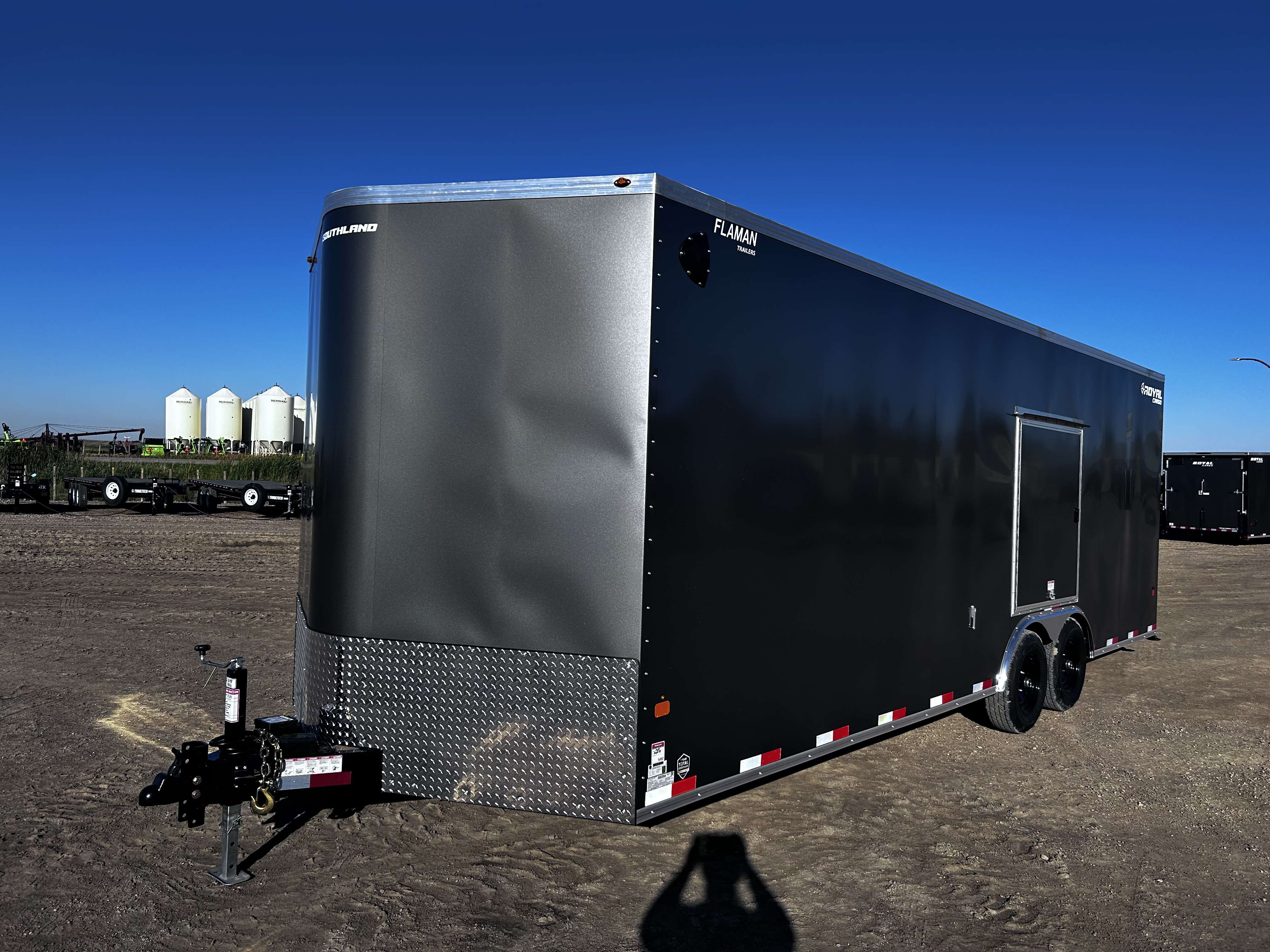 2027 Royal LARC 8'6" x 24' + V-Nose Car Hauler Trailer
