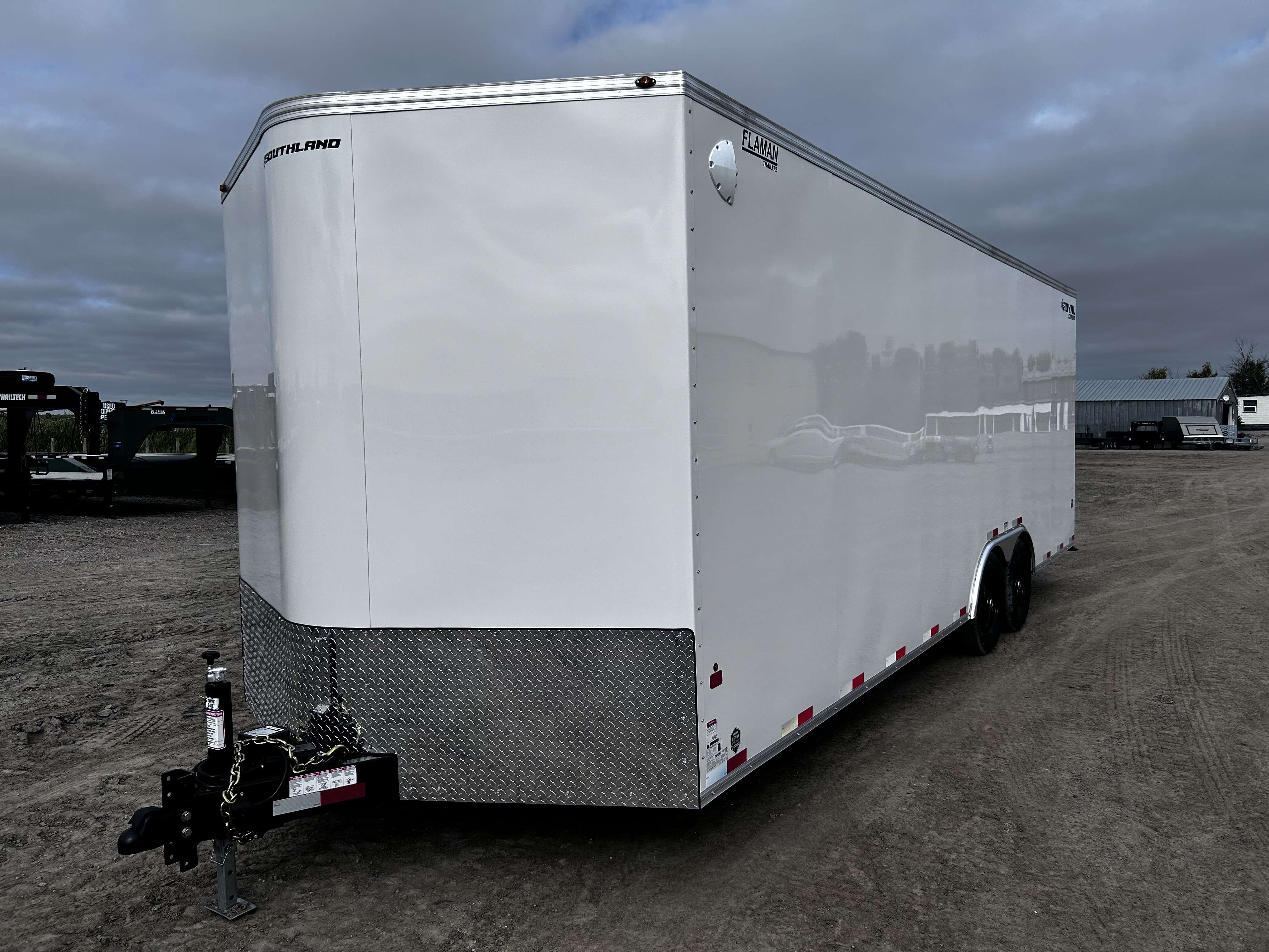 2027 Royal LARC 8'6" x 24' + V-Nose Car Hauler Trailer
