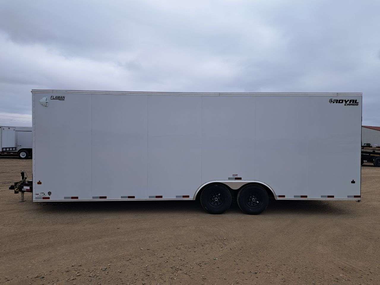 2027 Royal LARC 8'6" x 24' + V-Nose Car Hauler Trailer