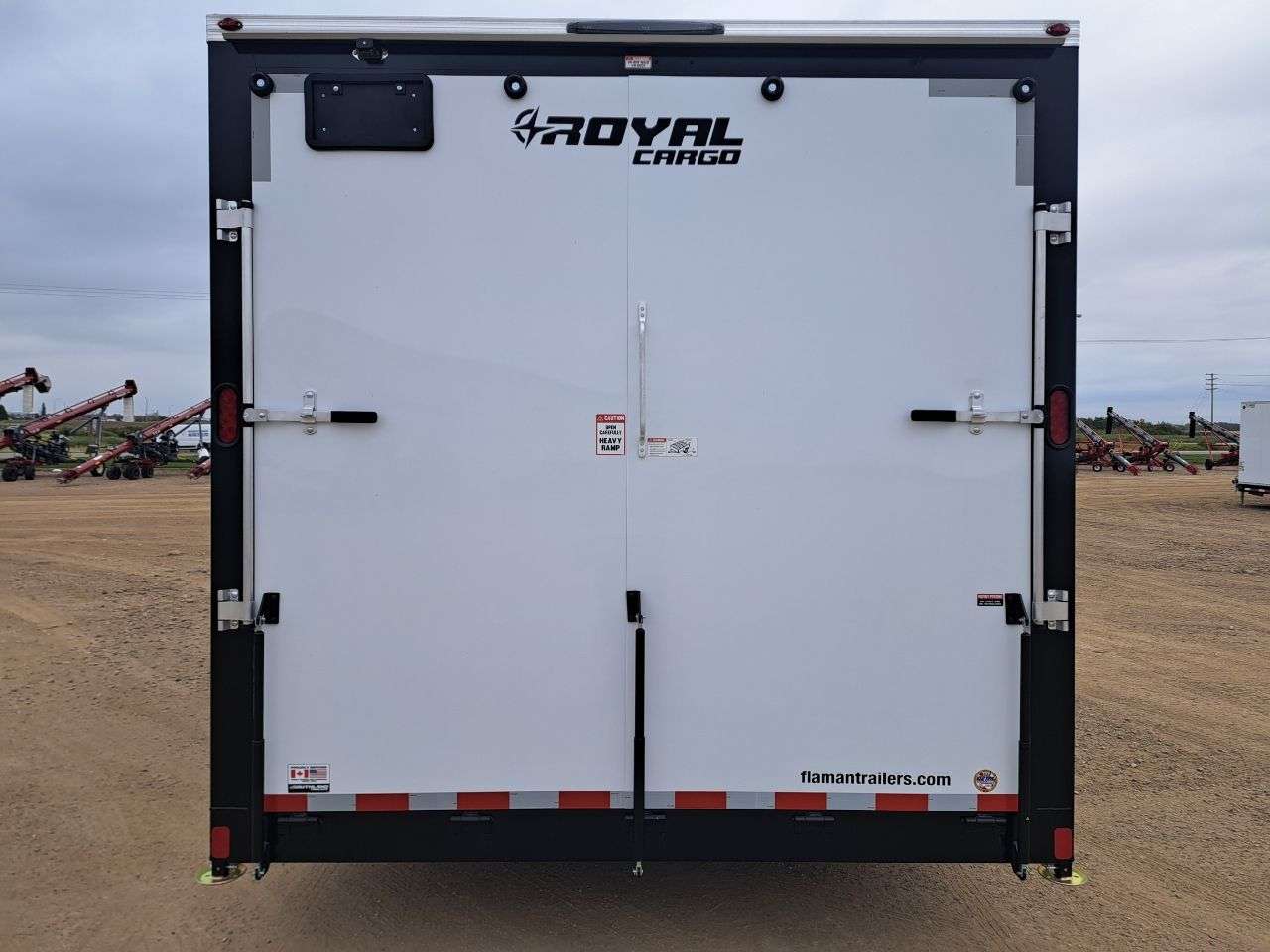 2027 Royal LARC 8'6" x 24' + V-Nose Car Hauler Trailer