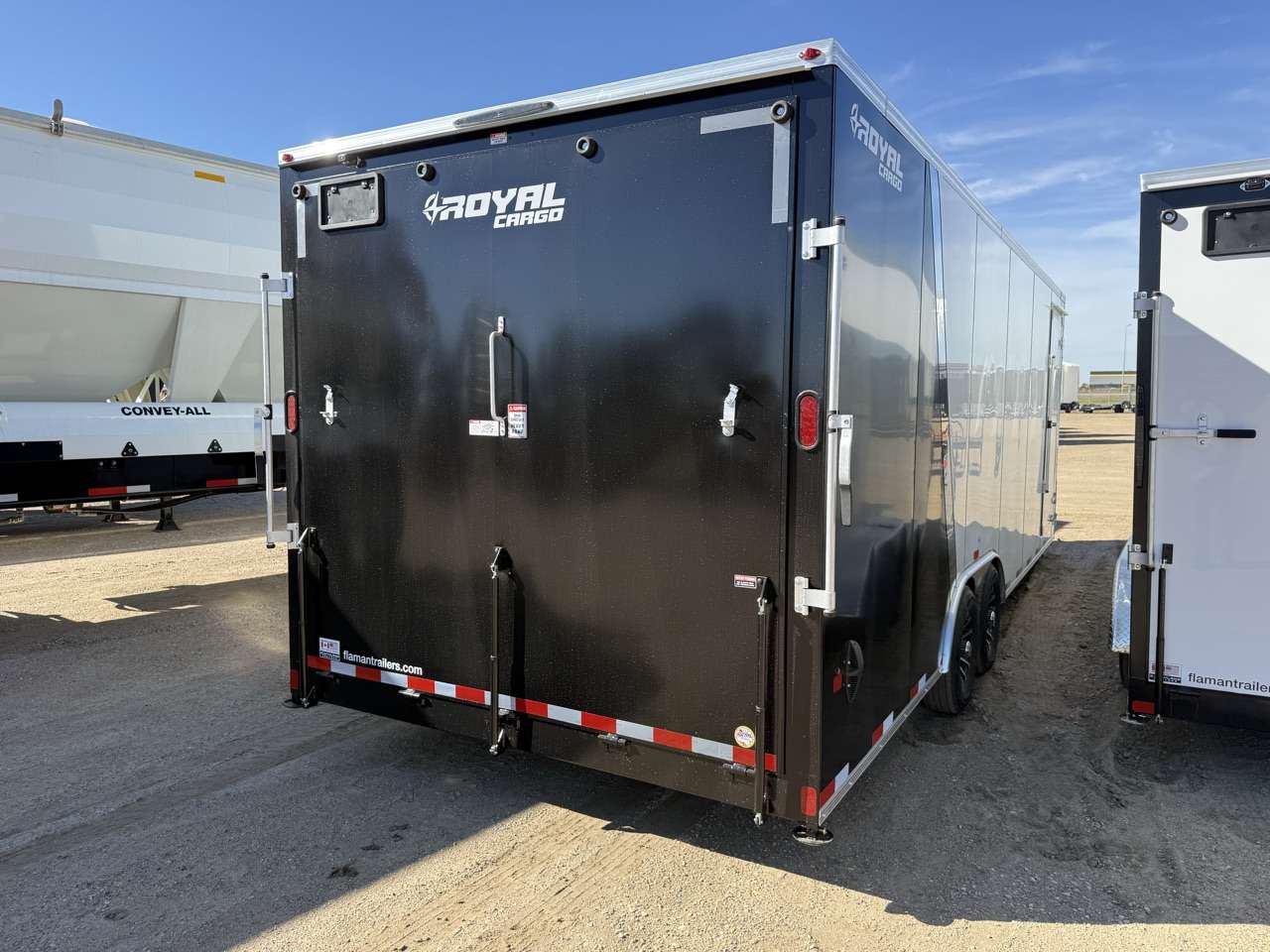 2027 Royal LARC 8'6" x 24' + V-Nose Car Hauler Trailer