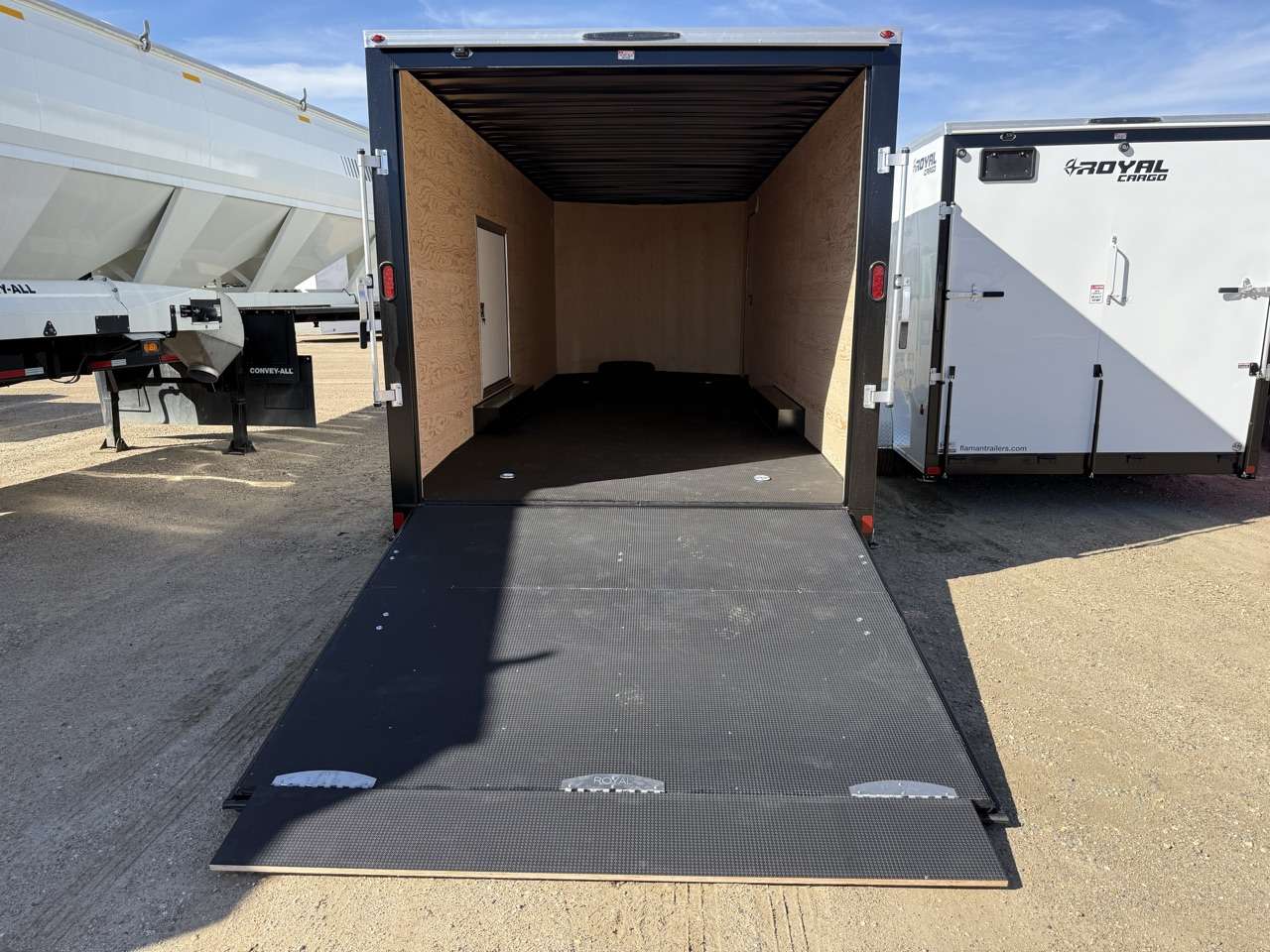 2027 Royal LARC 8'6" x 24' + V-Nose Car Hauler Trailer