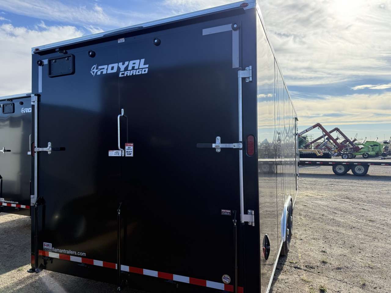 2027 Royal LARC 8'6" x 24' + V-Nose Car Hauler Trailer