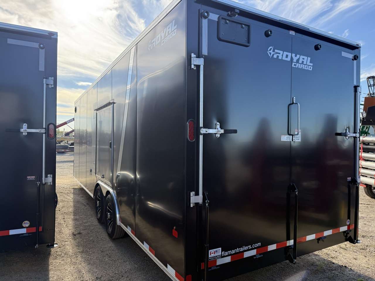 2027 Royal LARC 8'6" x 24' + V-Nose Car Hauler Trailer