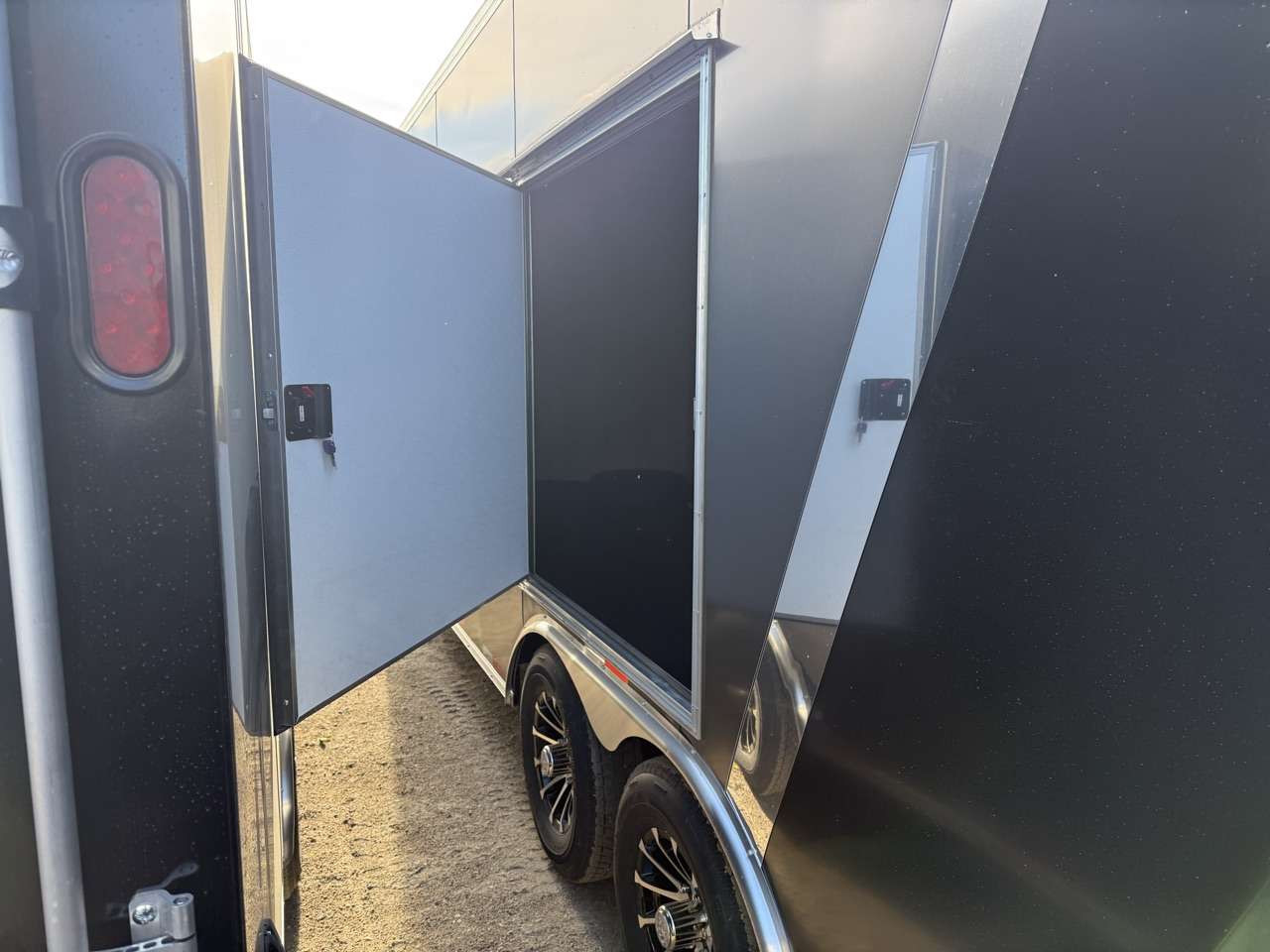 2027 Royal LARC 8'6" x 24' + V-Nose Car Hauler Trailer