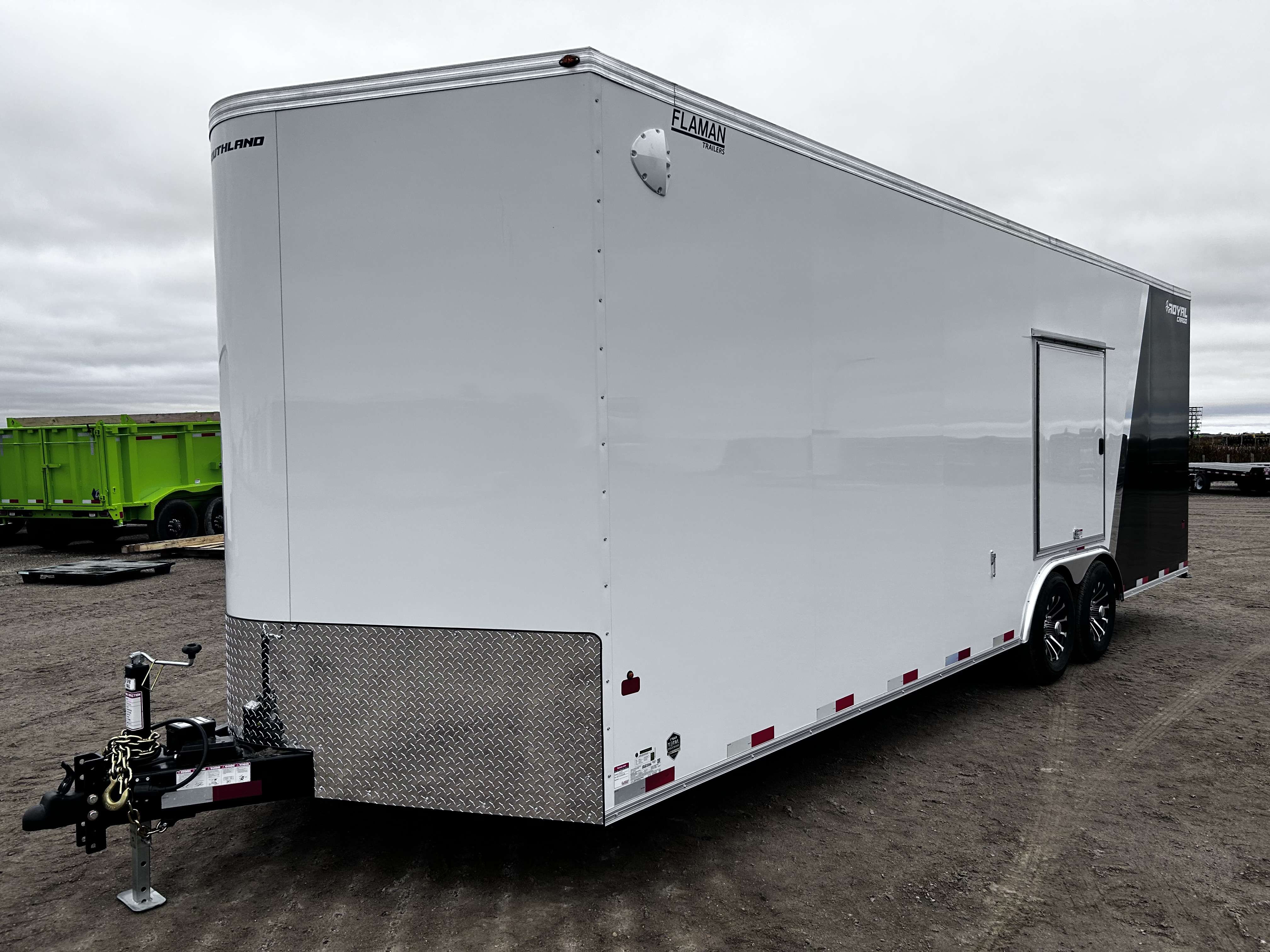 2027 Royal LARC 8'6" x 24' + V-Nose Car Hauler Trailer