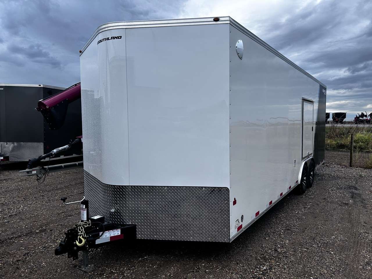 2027 Royal LARC 8'6" x 24' + V-Nose Car Hauler Trailer