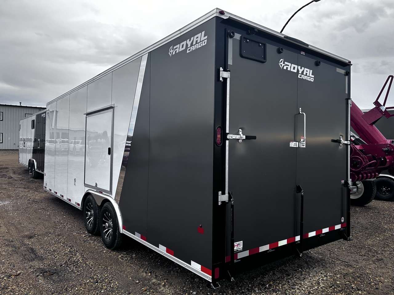 2027 Royal LARC 8'6" x 24' + V-Nose Car Hauler Trailer