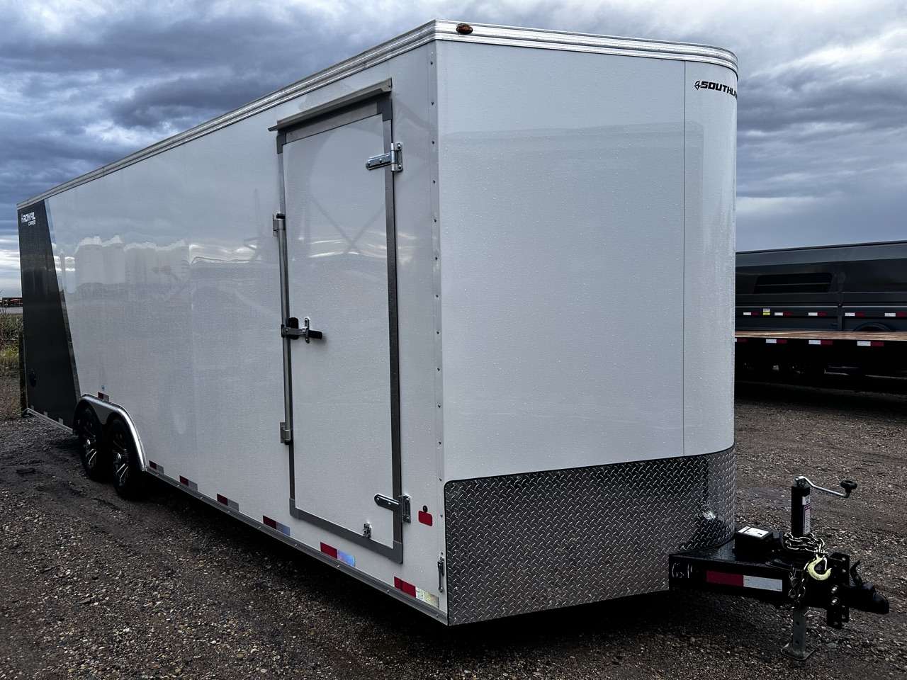 2027 Royal LARC 8'6" x 24' + V-Nose Car Hauler Trailer