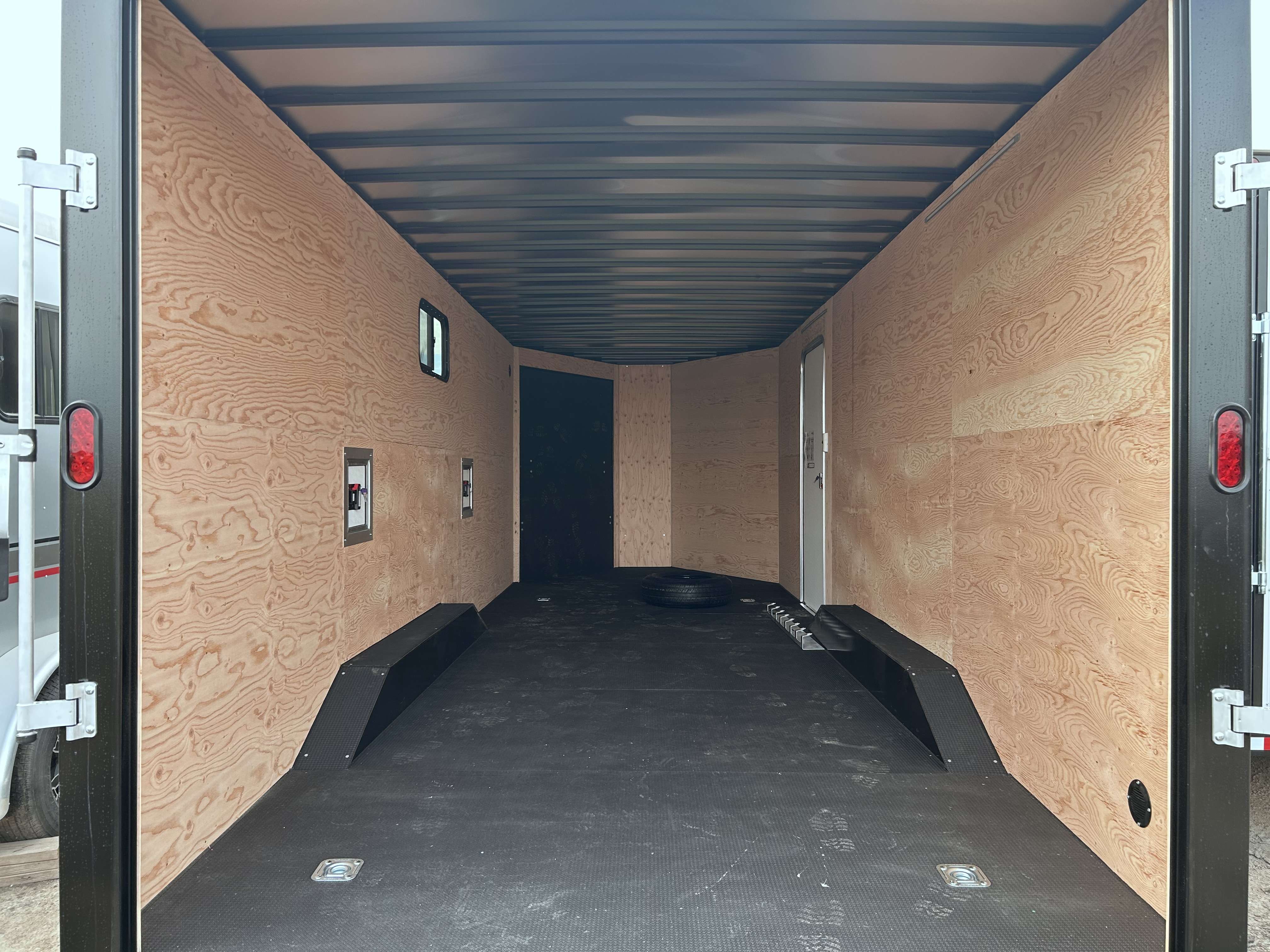 2027 Royal LARSM 8'6" x 22' + 4' V-Nose Toy Hauler Trailer