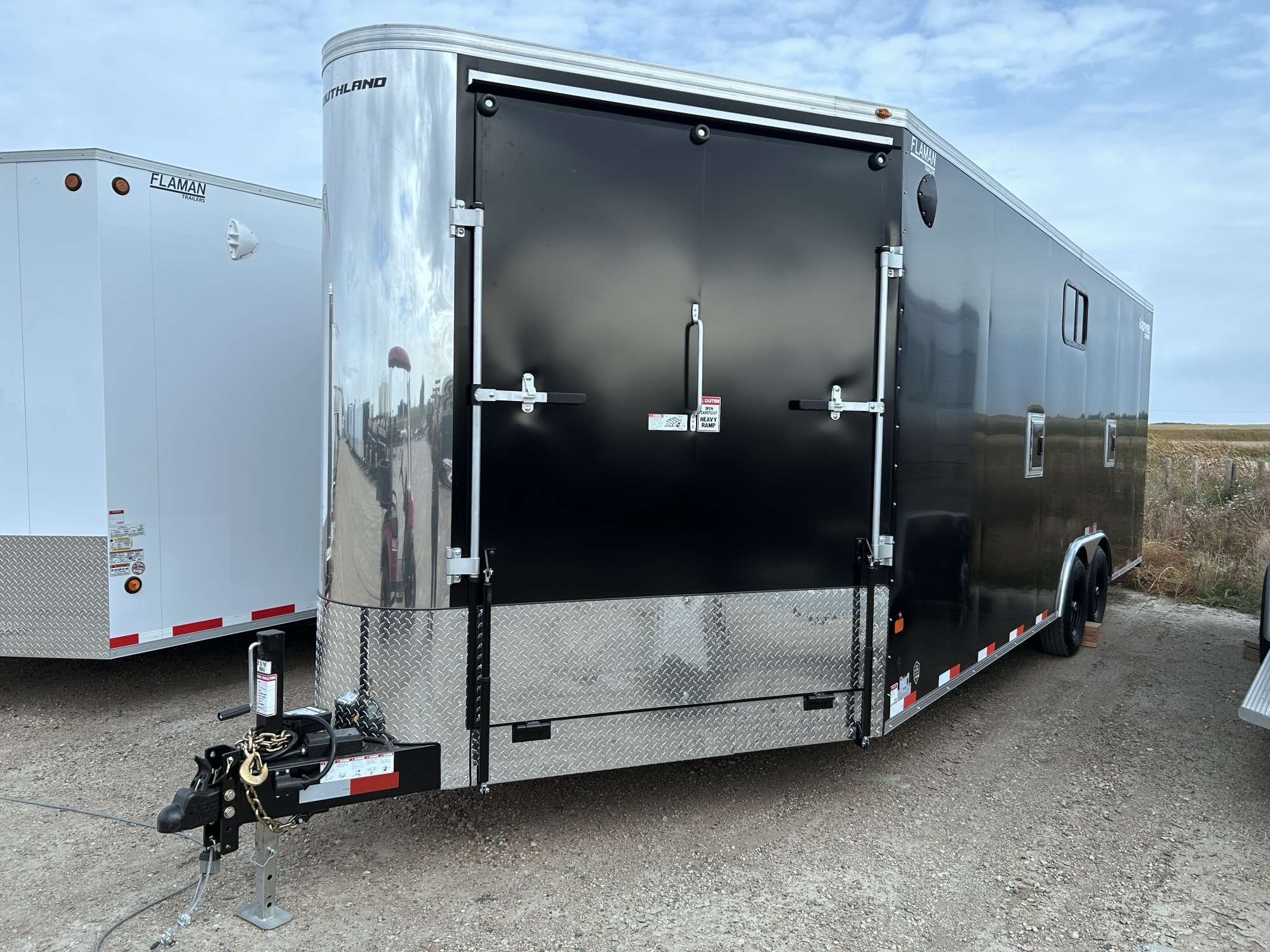 2027 Royal LARSM 8'6" x 22' + 4' V-Nose Toy Hauler Trailer