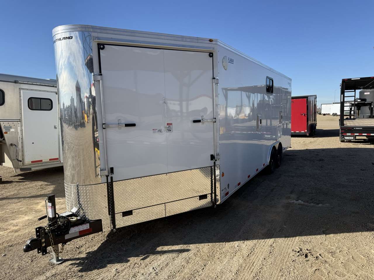 2027 Royal LARSM 8'6" x 22' + 4' V-Nose Toy Hauler Trailer