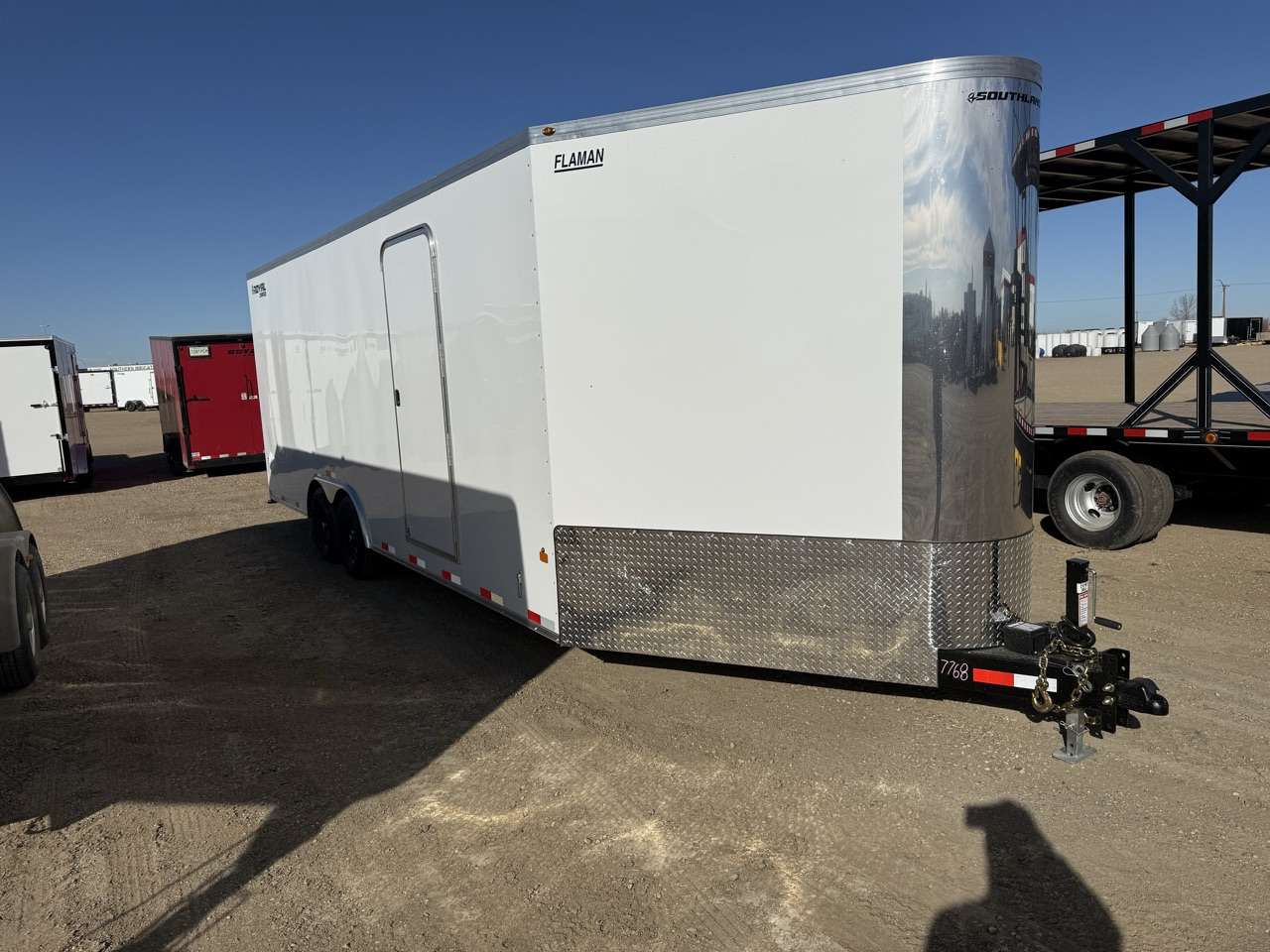 2027 Royal LARSM 8'6" x 22' + 4' V-Nose Toy Hauler Trailer