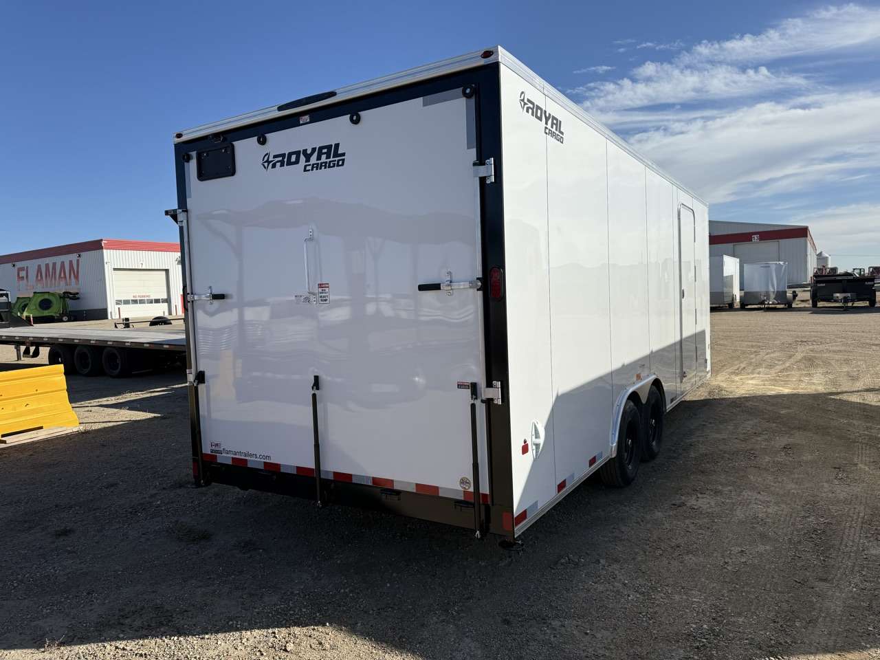 2027 Royal LARSM 8'6" x 22' + 4' V-Nose Toy Hauler Trailer