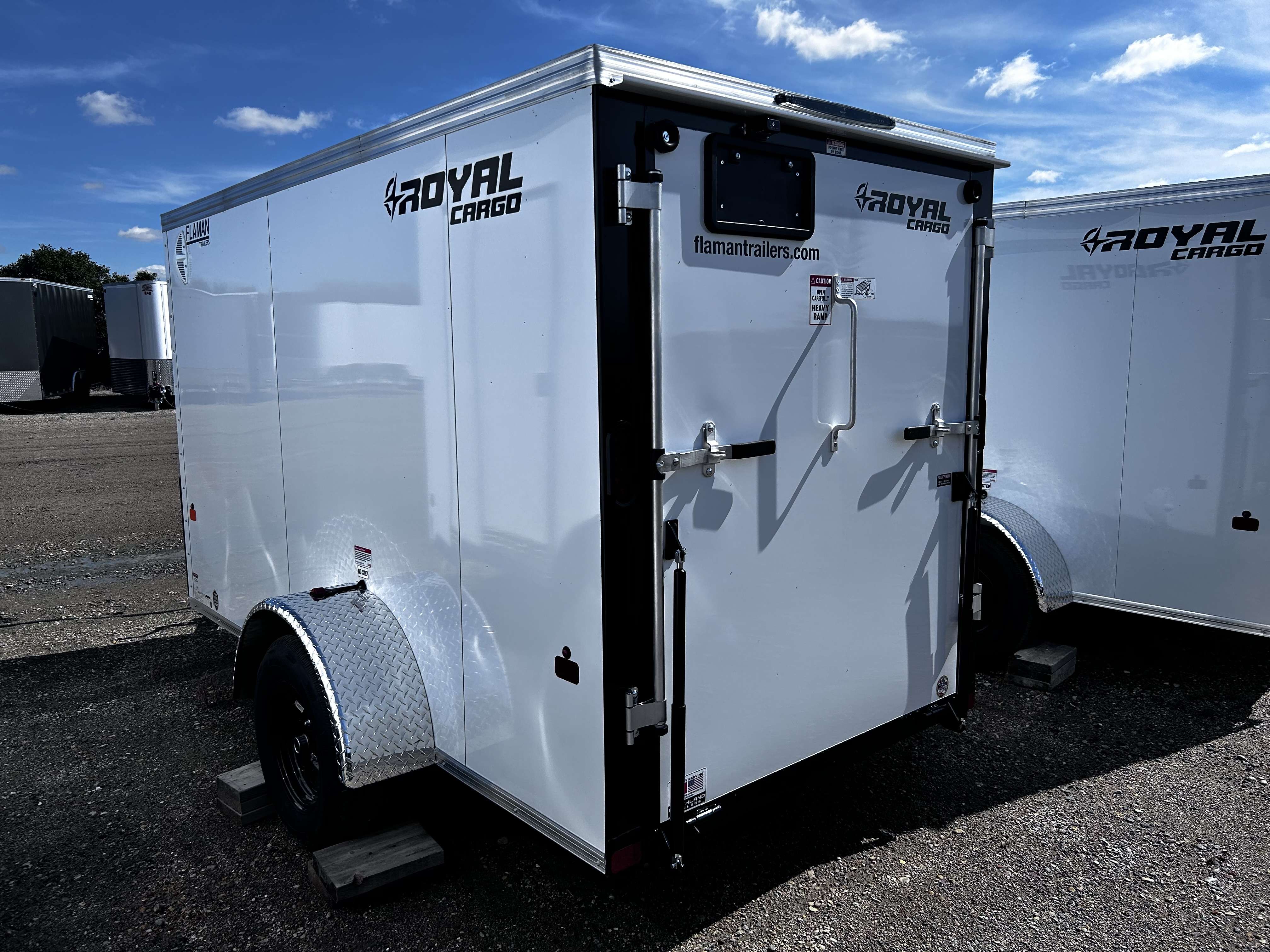 2027 Royal LCH 5' x 10' + V-Nose Cargo Trailer
