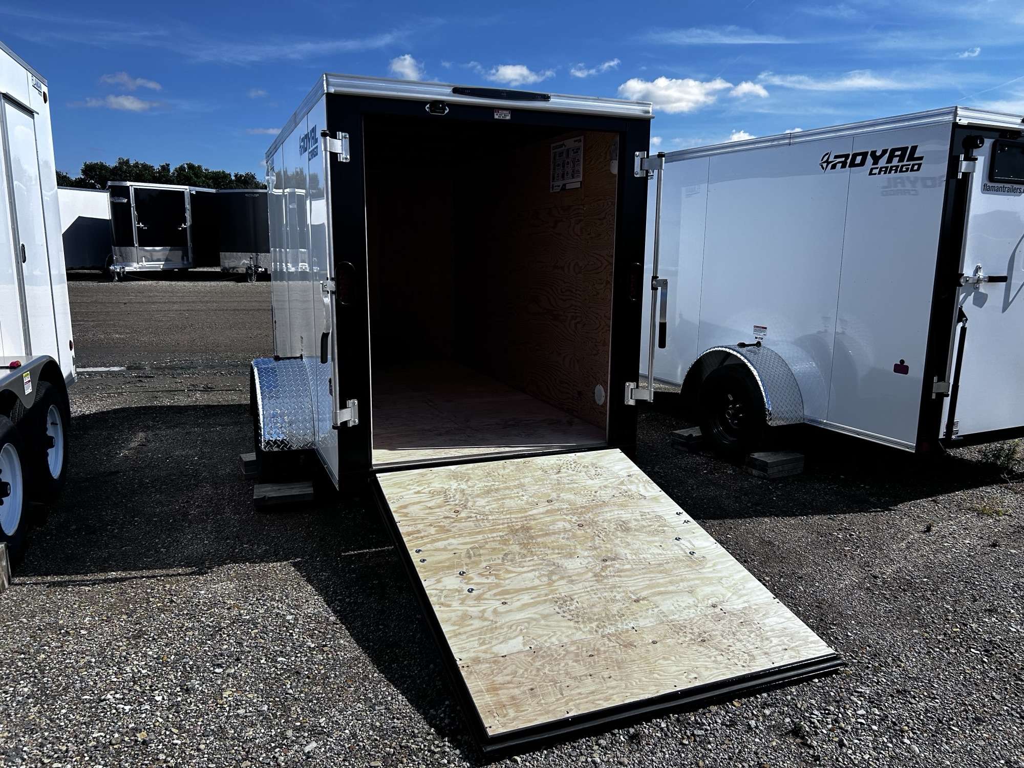 2027 Royal LCH 5' x 10' + V-Nose Cargo Trailer