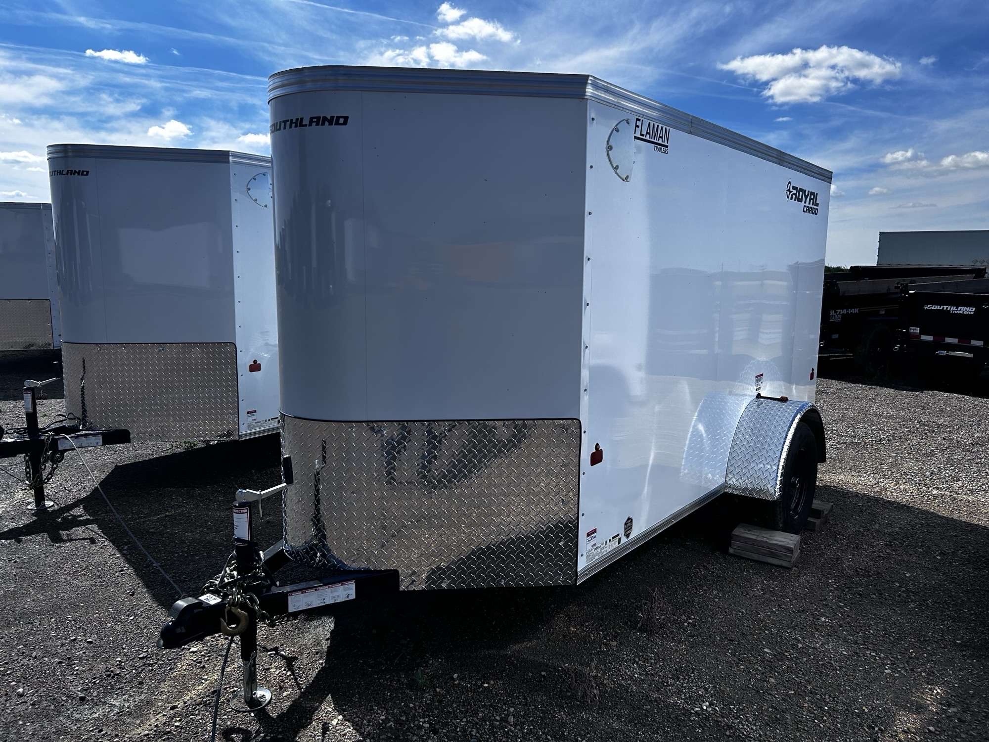 2027 Royal LCH 5' x 10' + V-Nose Cargo Trailer