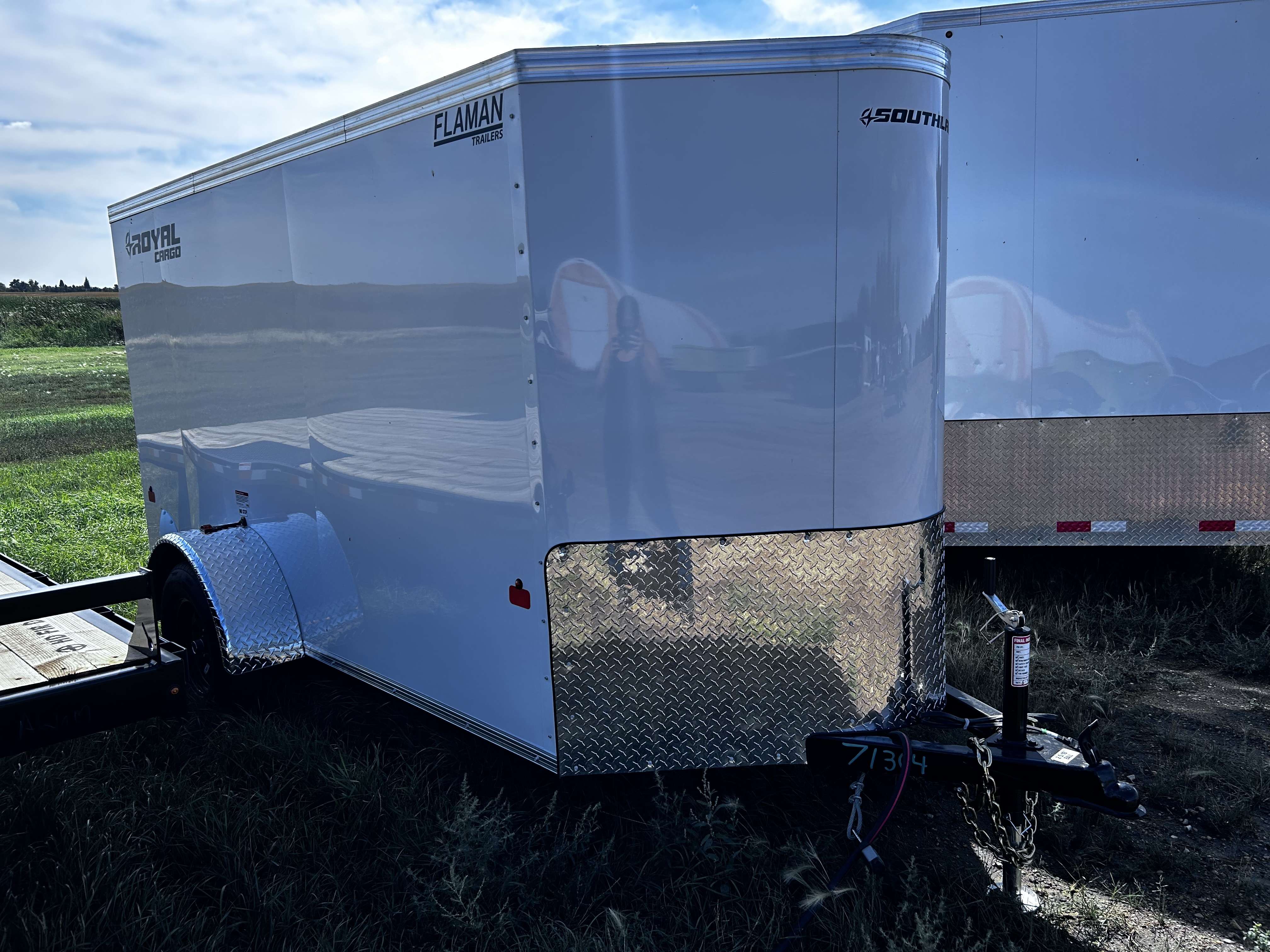 2027 Royal LCH 5' x 10' + V-Nose Cargo Trailer