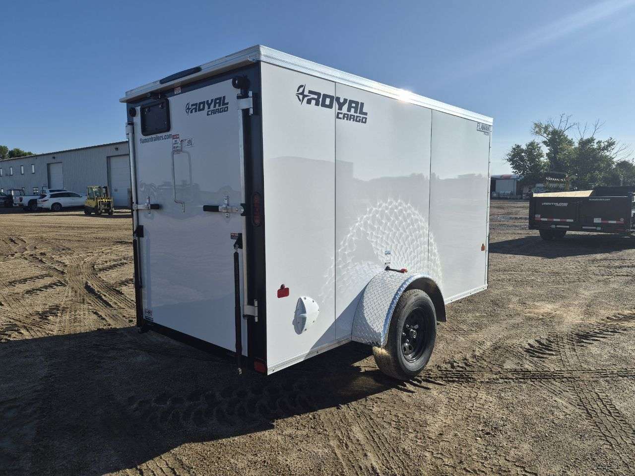 2027 Royal LCH 5' x 10' + V-Nose Cargo Trailer