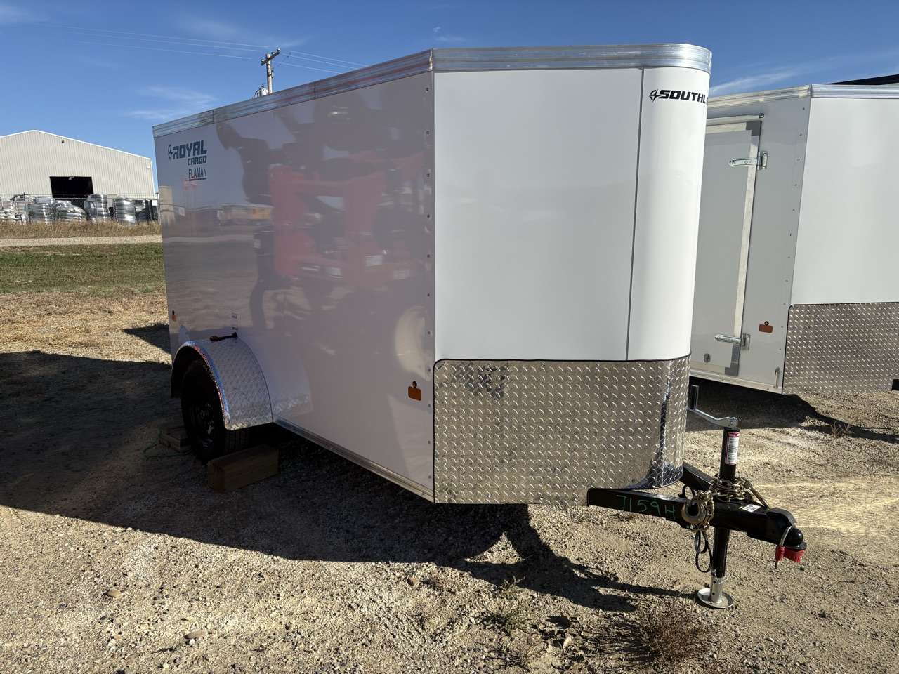 2027 Royal LCH 5' x 10' + V-Nose Cargo Trailer